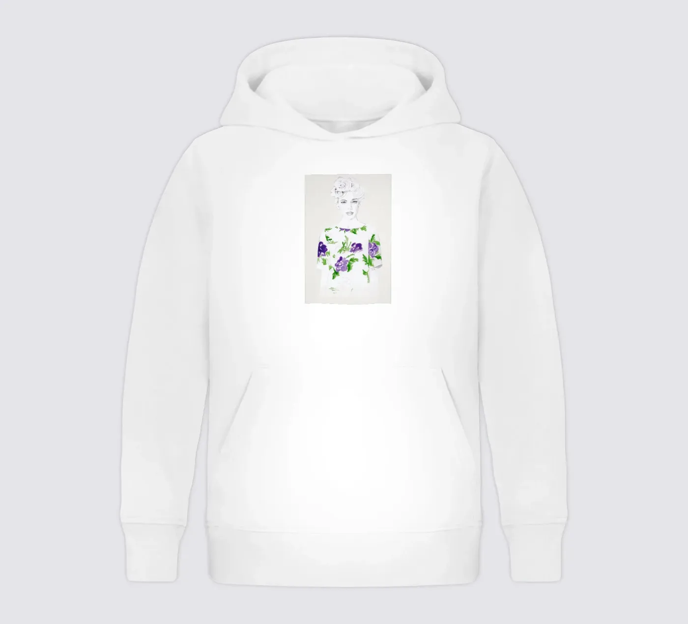 Pattern Study 2 kinder hoodie van Jenny Liz Rome