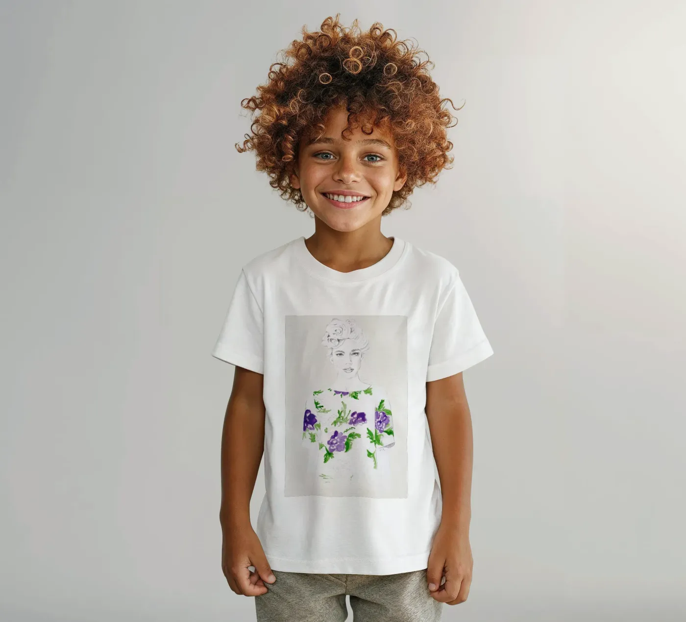 Pattern Study 2 t-shirt bambini da Jenny Liz Rome