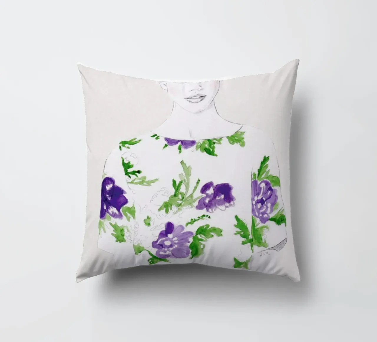 Pattern Study 2 cuscino da Jenny Liz Rome