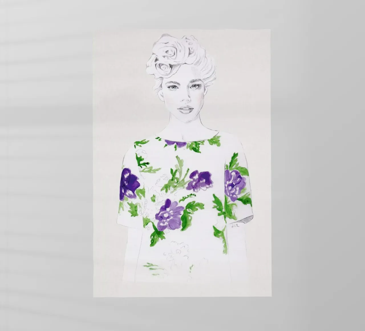 Pattern Study 2 backlit folie van Jenny Liz Rome