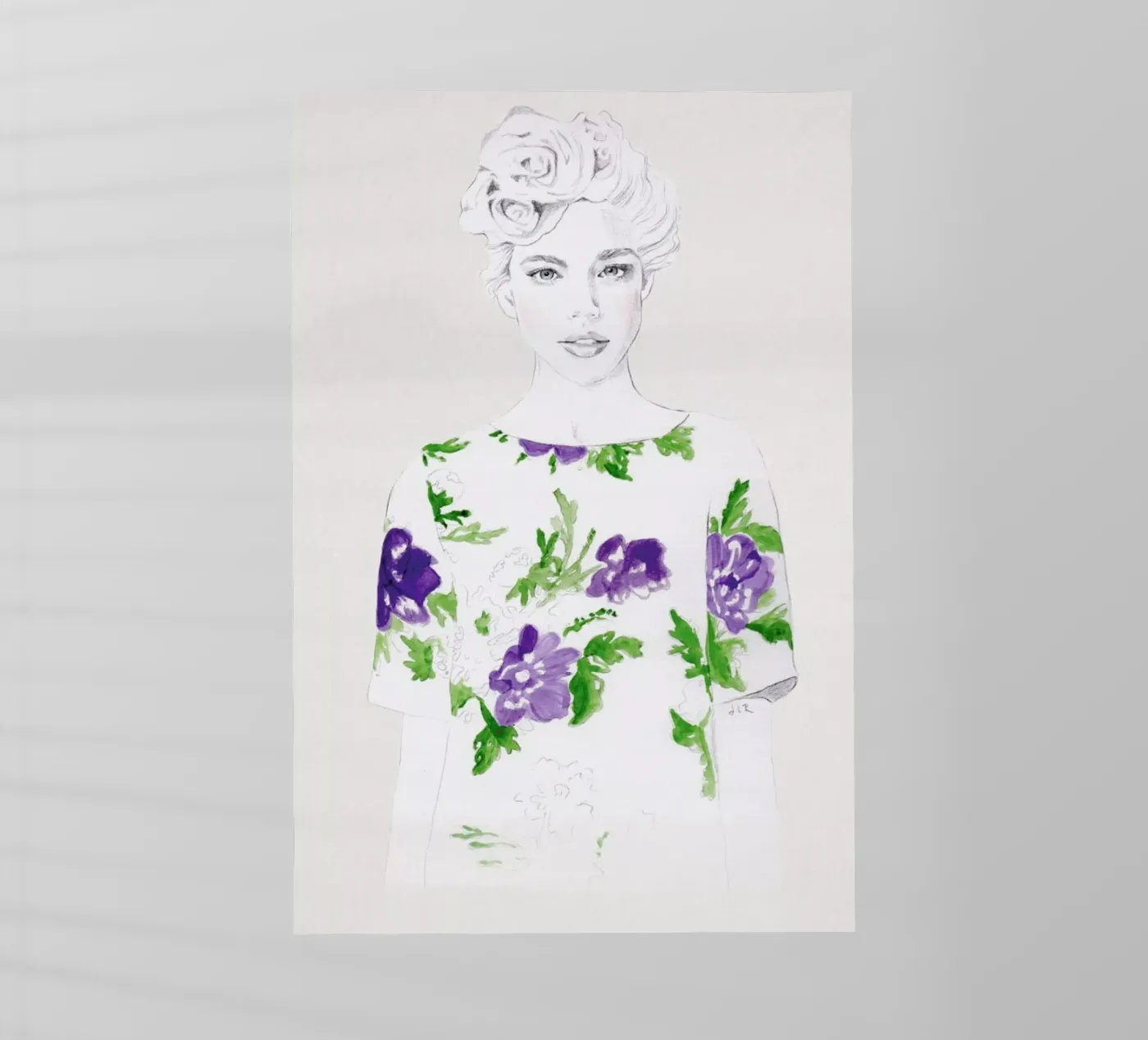 Pattern Study 2 Backlit Folie von Jenny Liz Rome