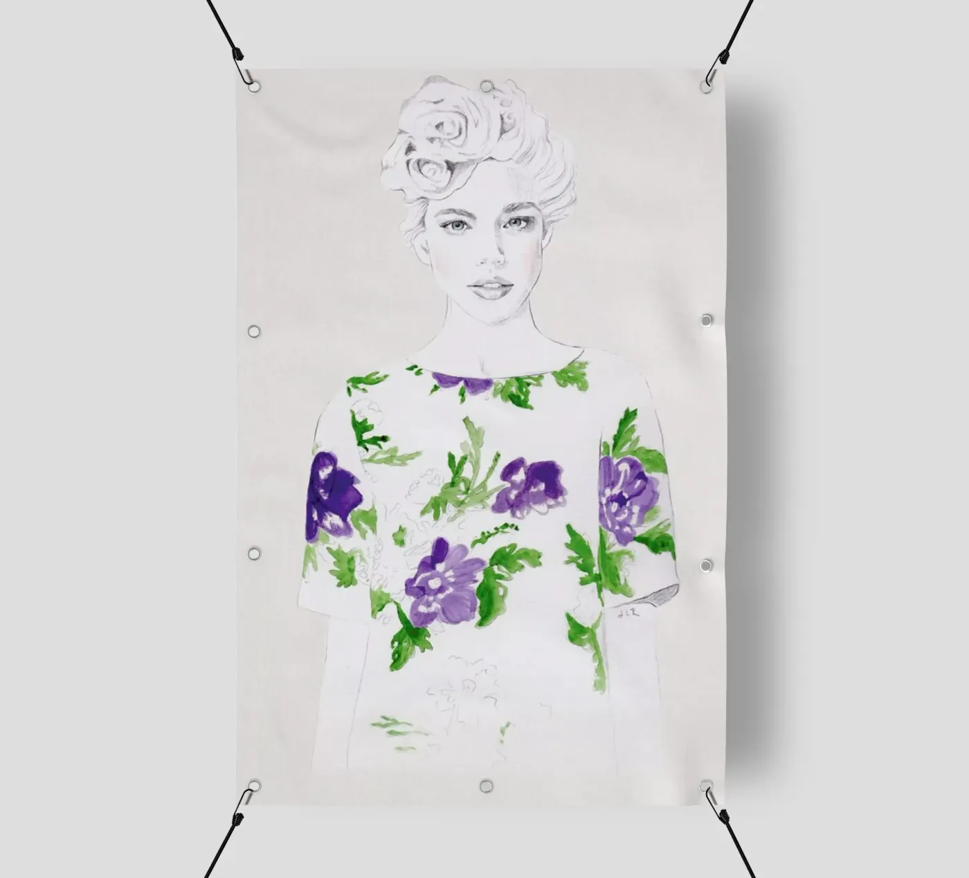 Pattern Study 2 bâche pvc de Jenny Liz Rome