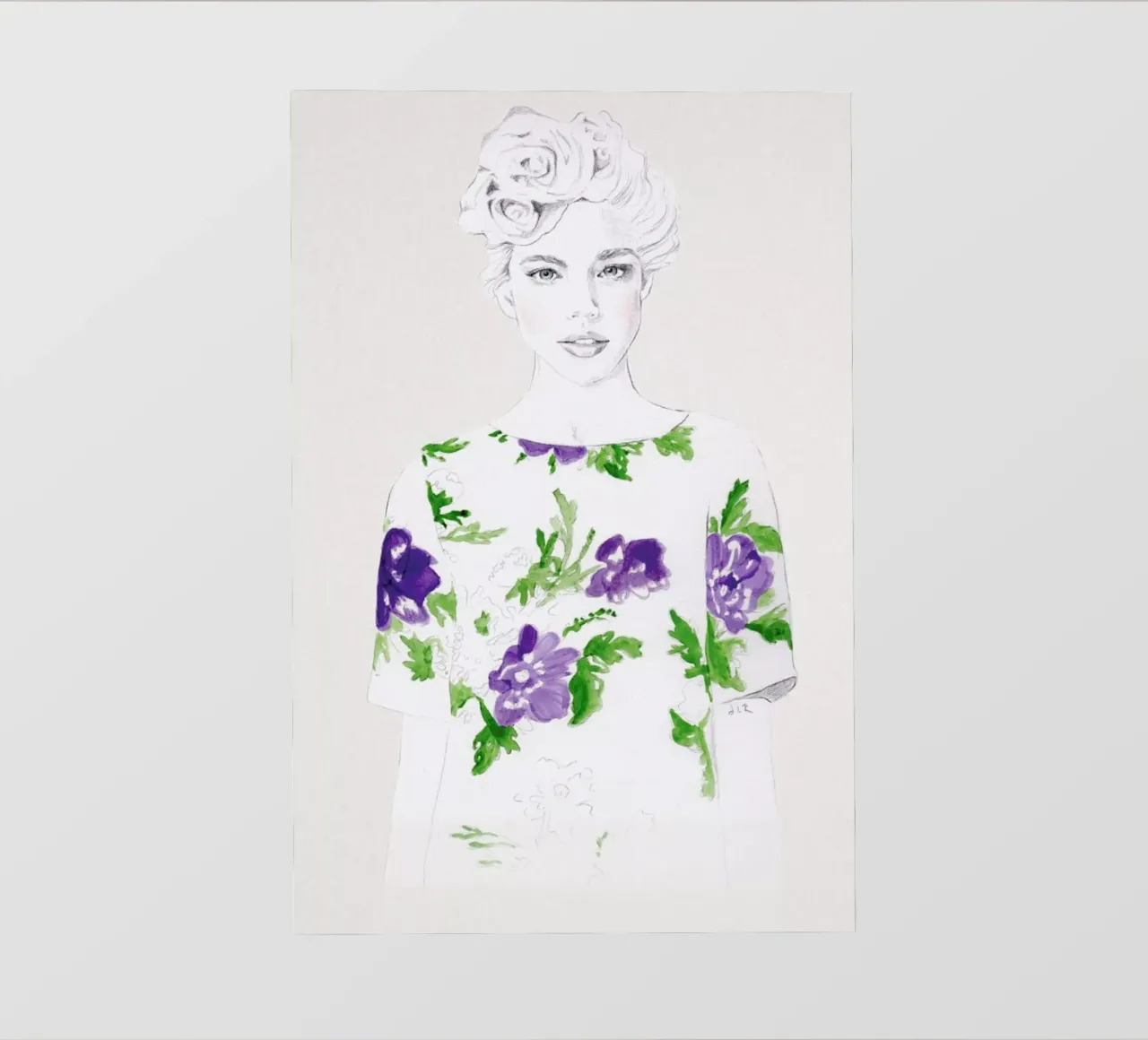 Pattern Study 2 telo in pvc da Jenny Liz Rome