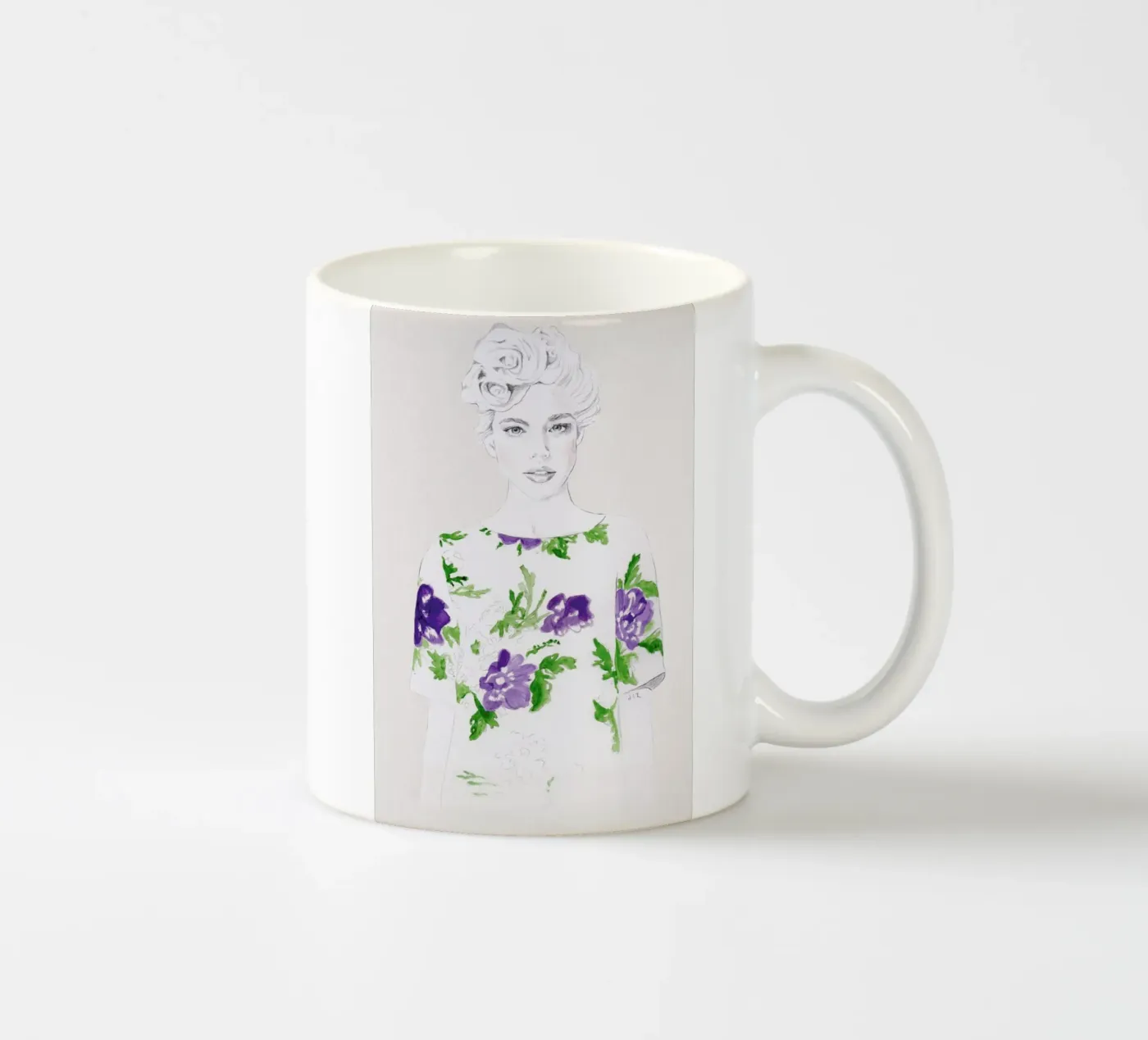 Pattern Study 2 tazza in ceramica da Jenny Liz Rome