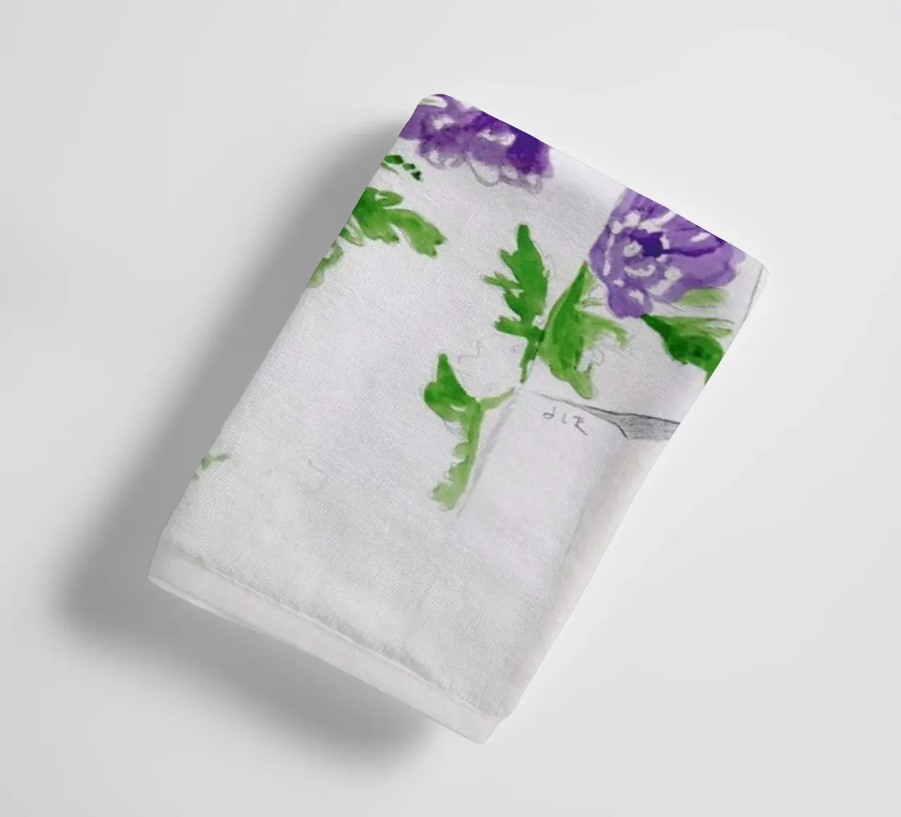 Pattern Study 2 badhanddoek van Jenny Liz Rome