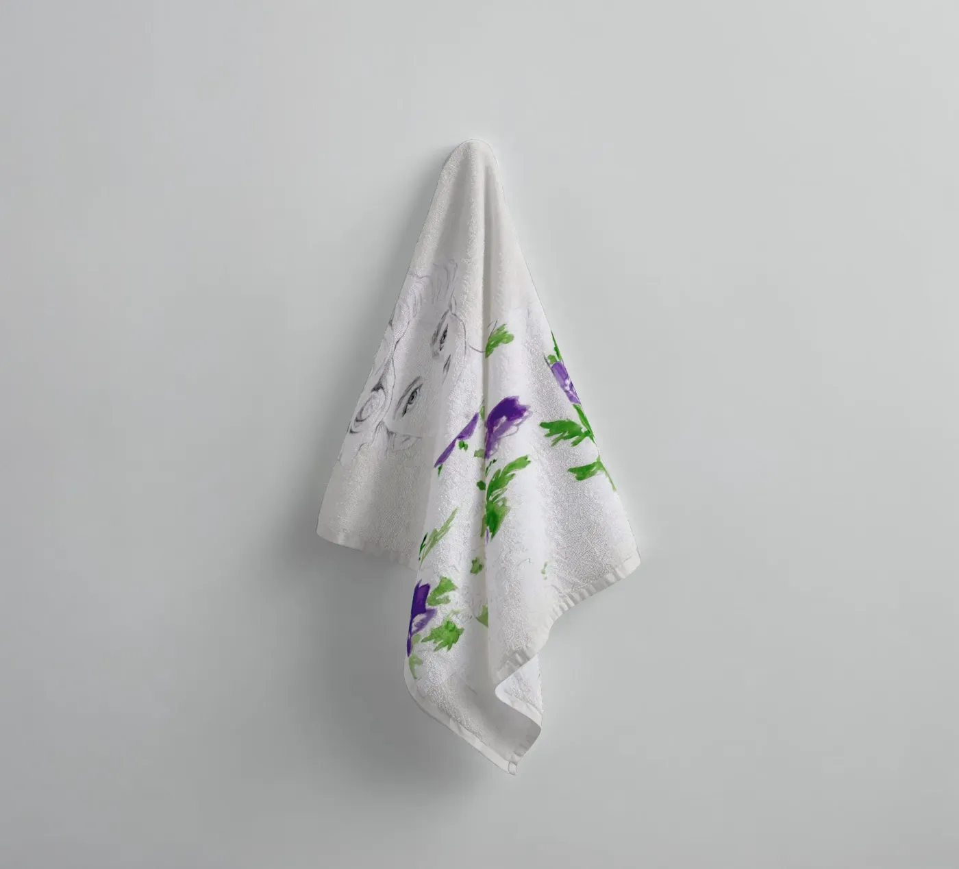 Pattern Study 2 towel by Jenny Liz Rome