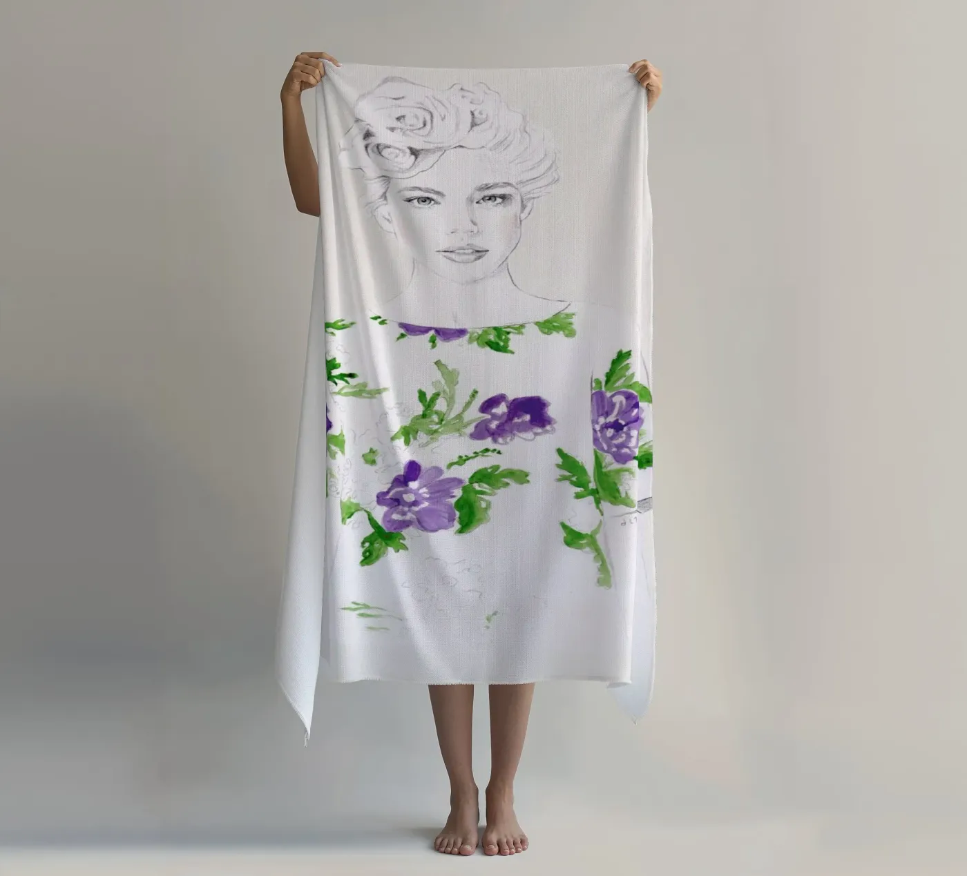 Pattern Study 2 beach towel by Jenny Liz Rome