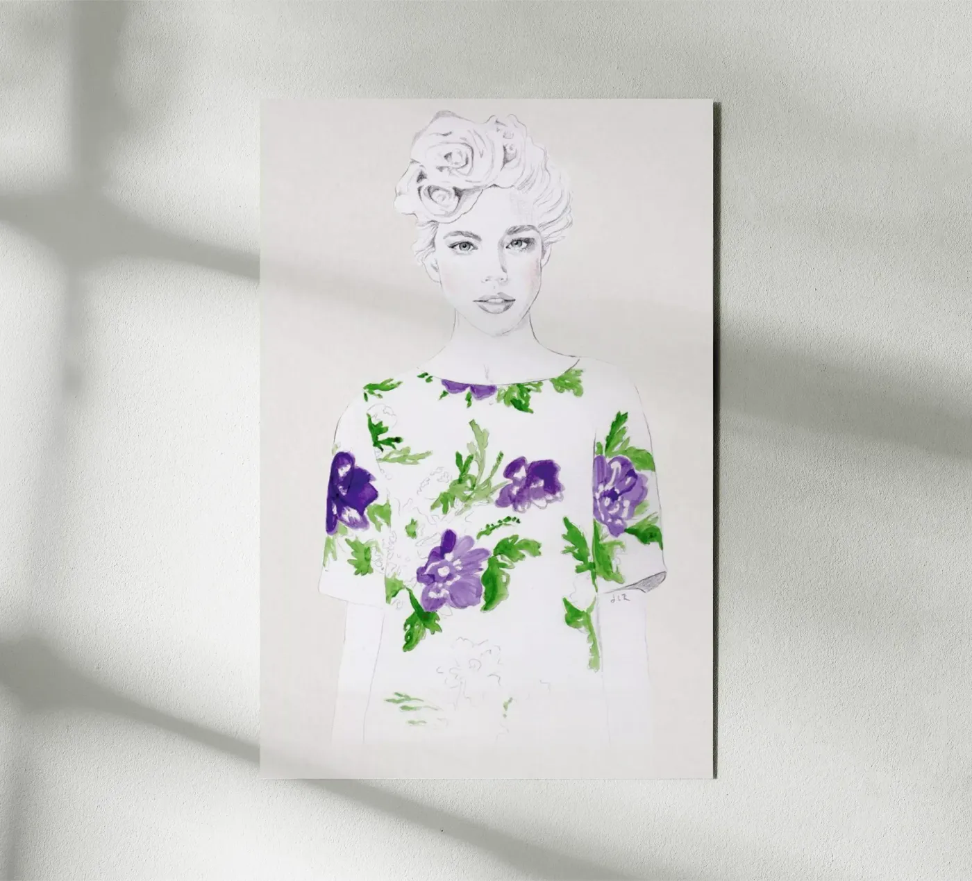 Pattern Study 2 alluminio dibond da Jenny Liz Rome