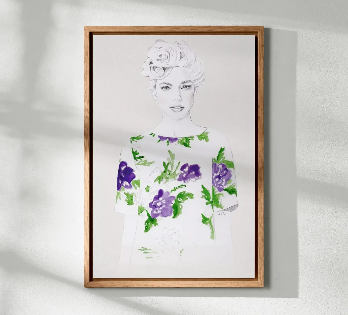 Pattern Study 2 toile de Jenny Liz Rome