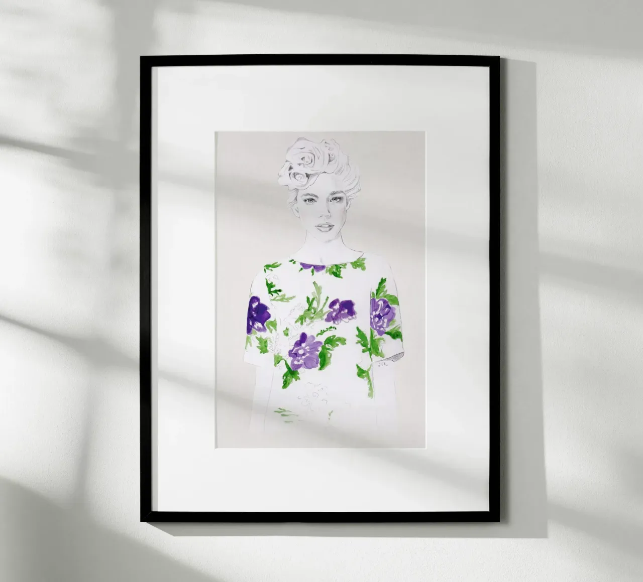 Pattern Study 2 poster van Jenny Liz Rome