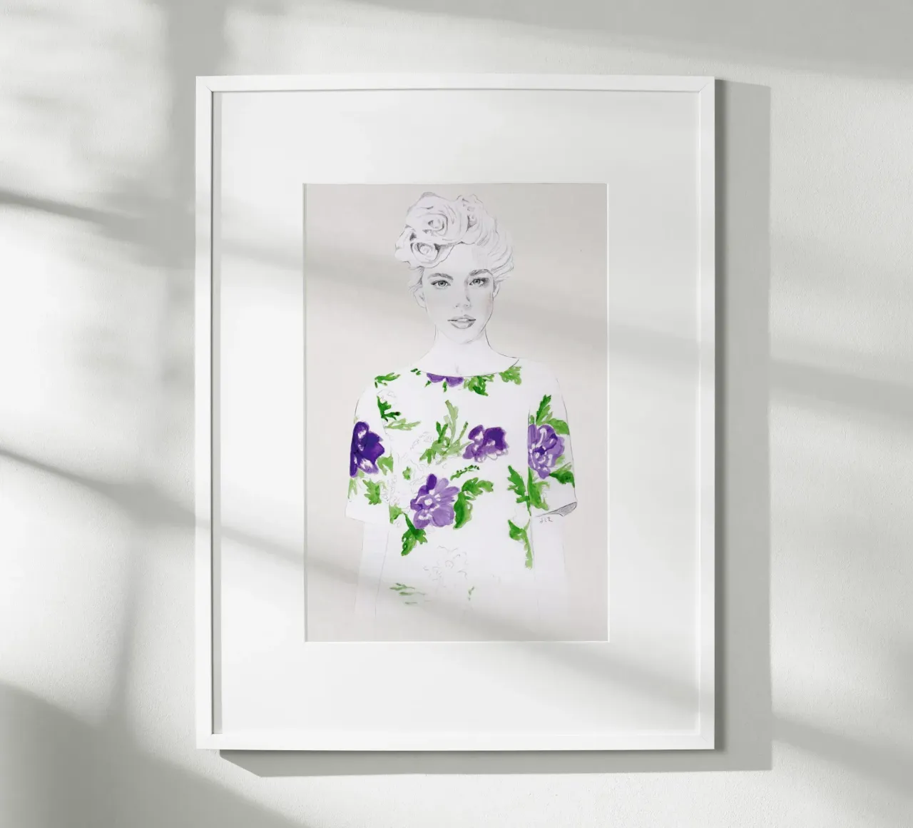 Pattern Study 2 poster van Jenny Liz Rome