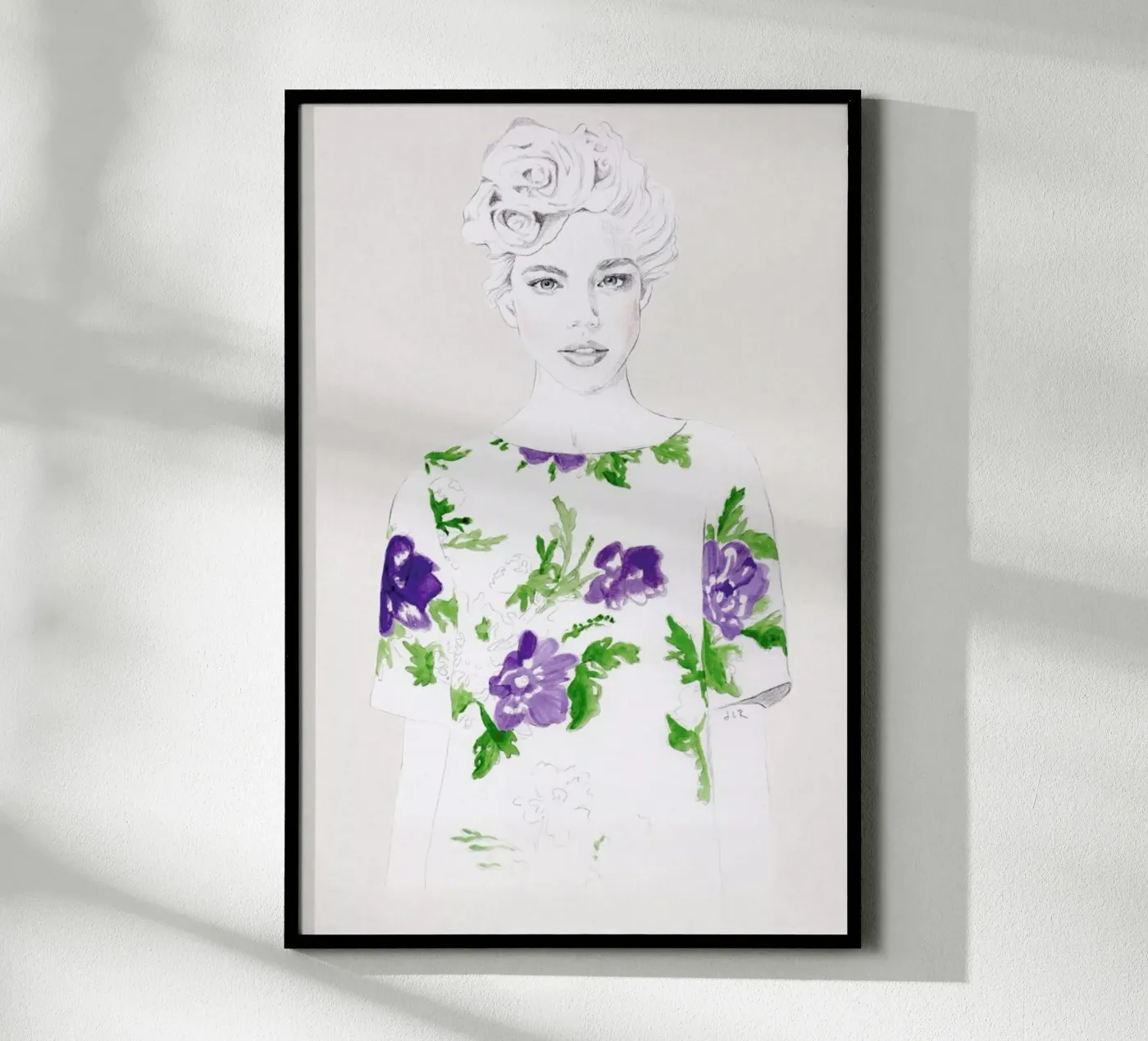 Pattern Study 2 poster van Jenny Liz Rome