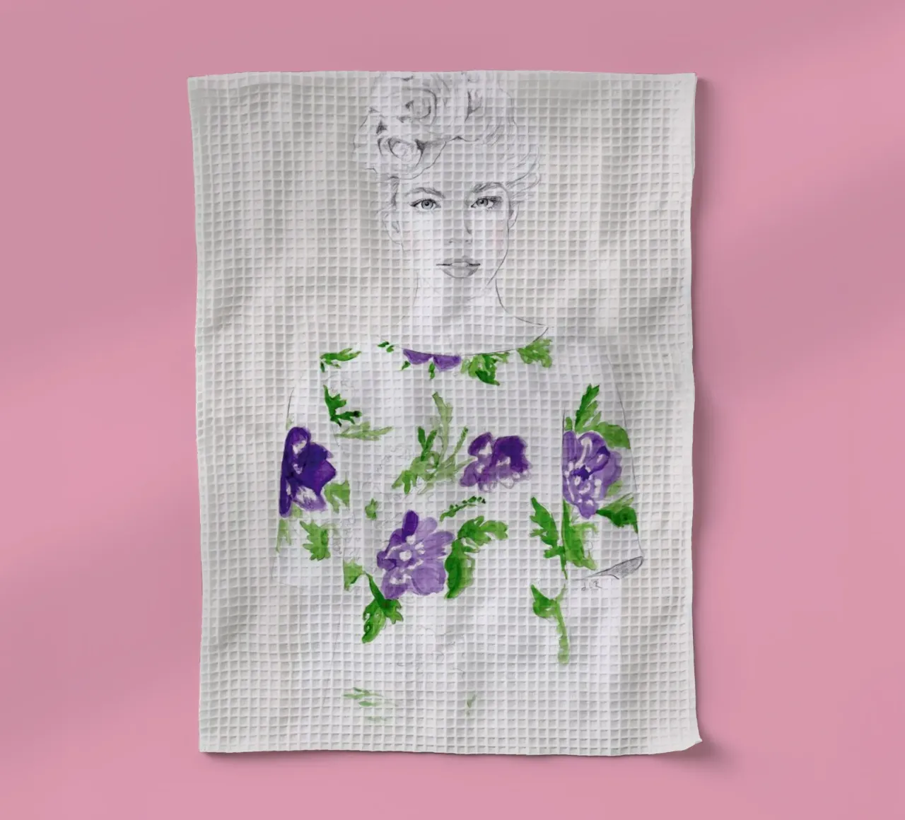 Pattern Study 2 Geschirrtuch von Jenny Liz Rome