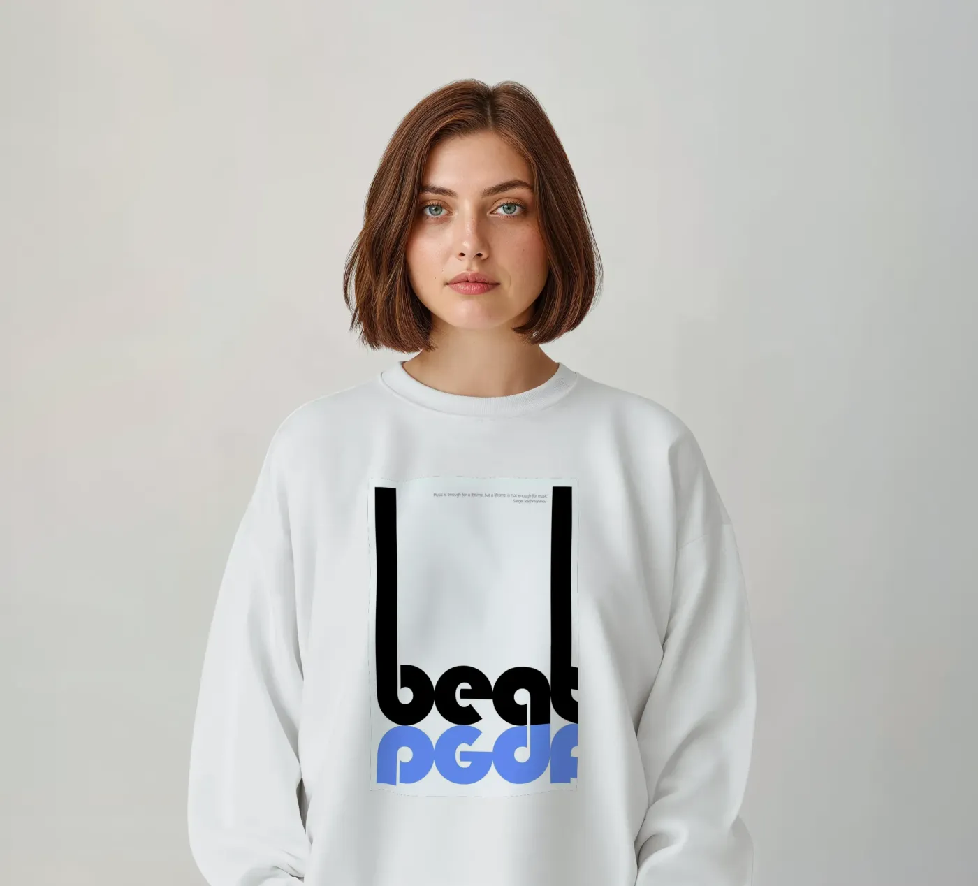 Beat Sweatshirt von Naxart