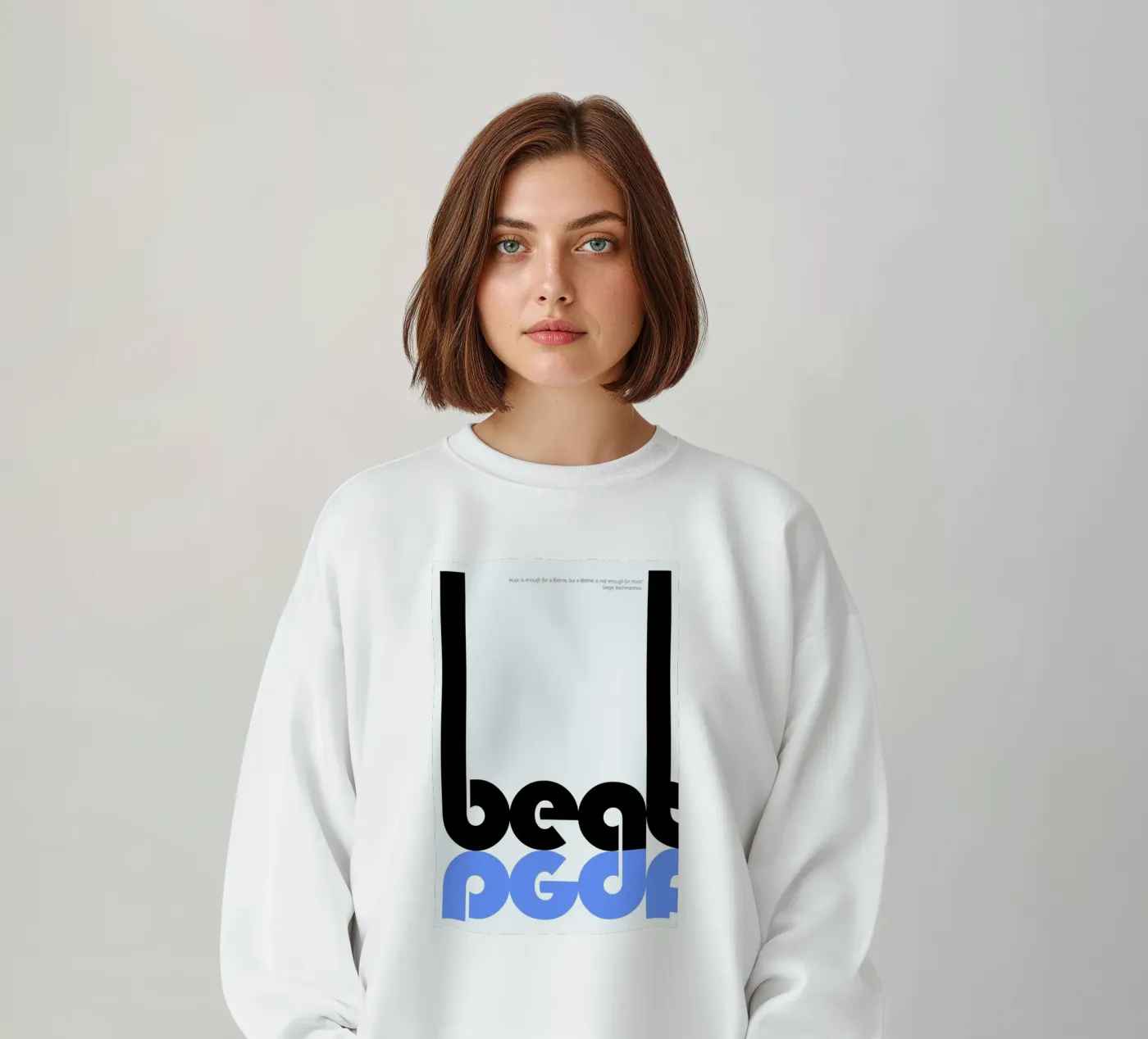 Beat Sweatshirt von Naxart