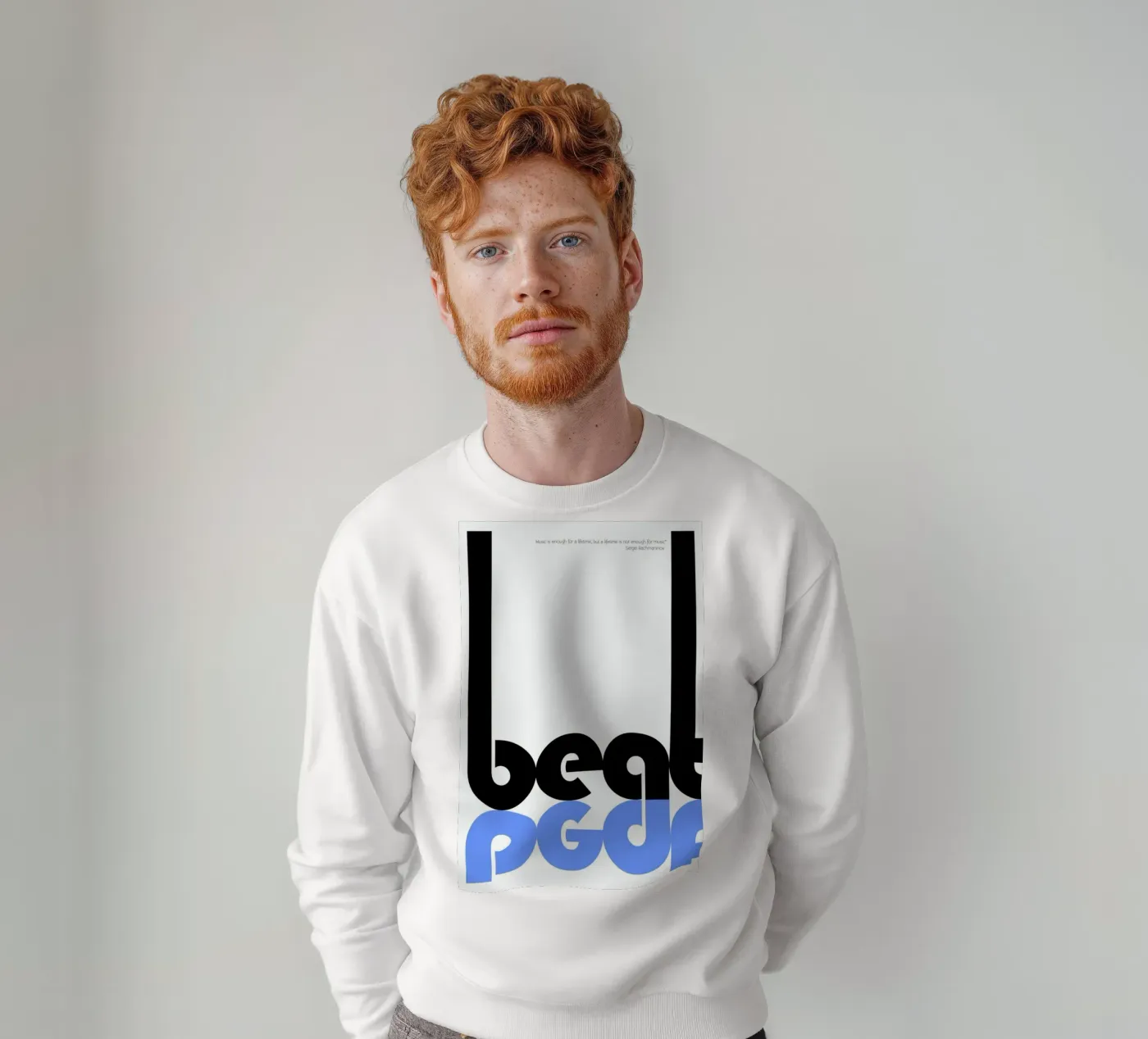 Beat Sweatshirt von Naxart