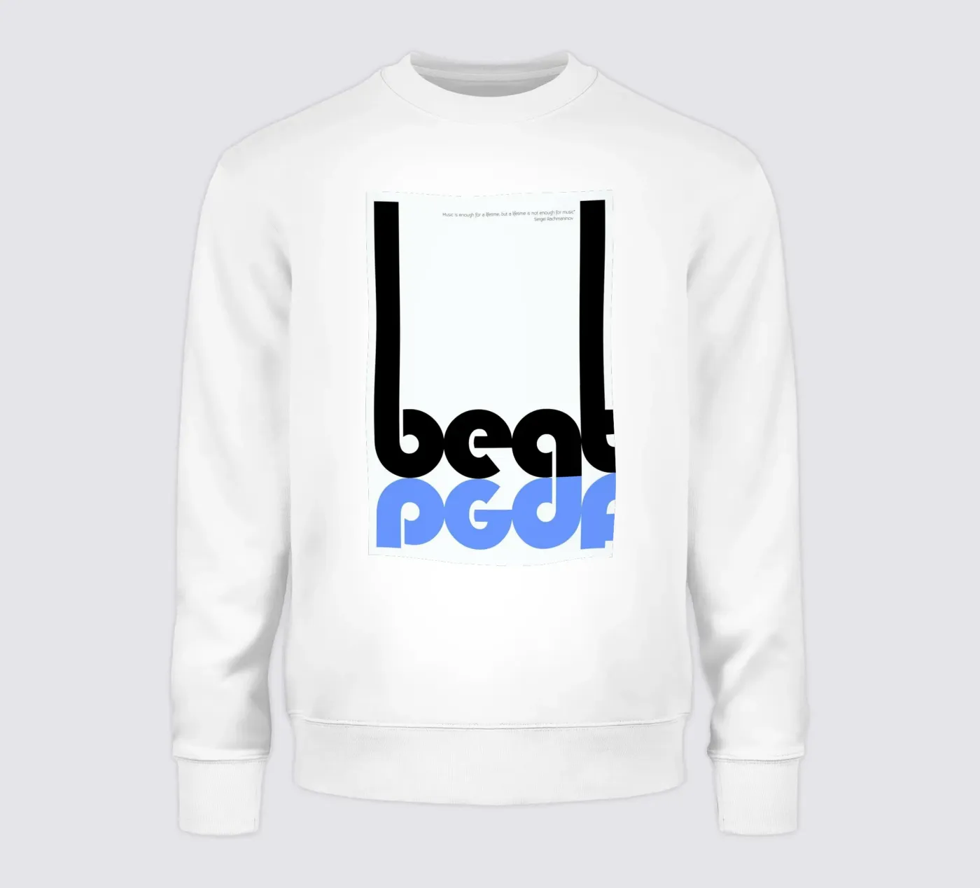Beat Sweatshirt von Naxart