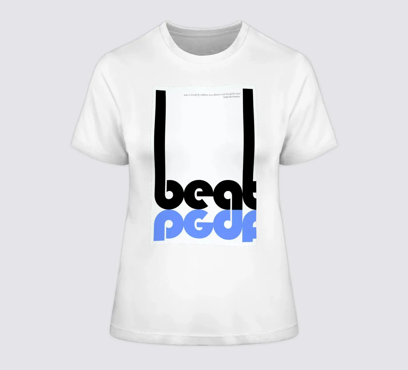 Beat t-shirt da donna da Naxart