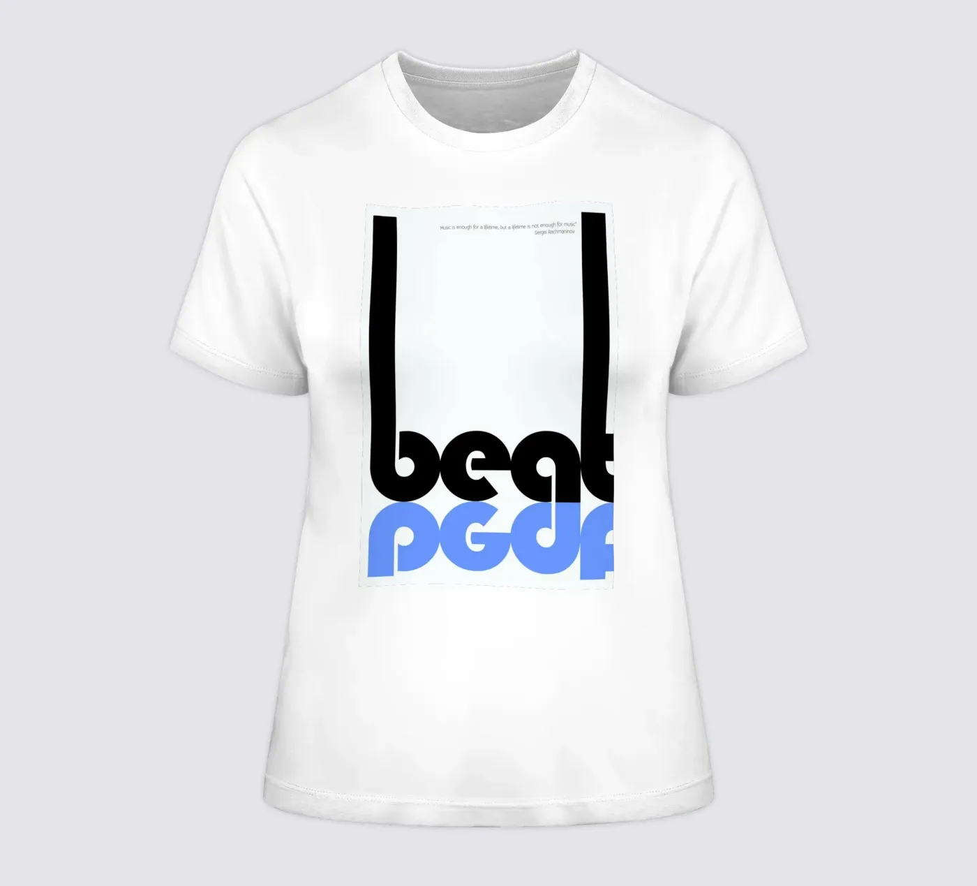 Beat t-shirt da donna da Naxart