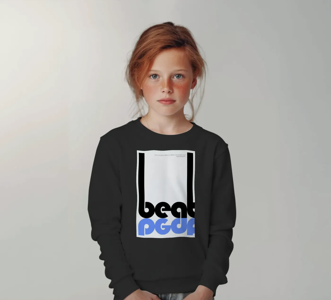 Beat kinder sweatshirt van Naxart