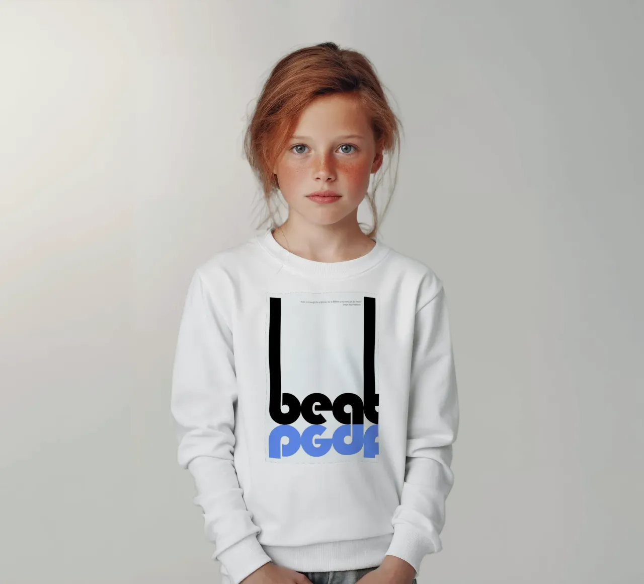 Beat felpa bambino da Naxart