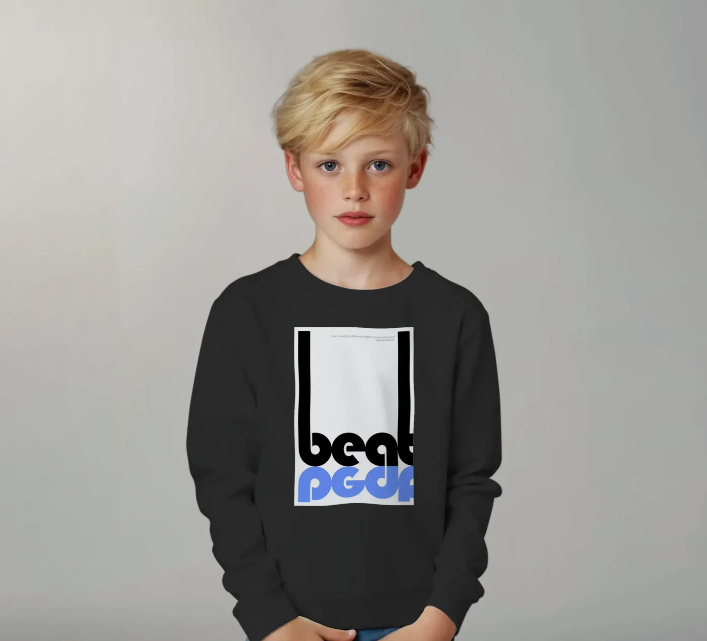 Beat kinder sweatshirt van Naxart