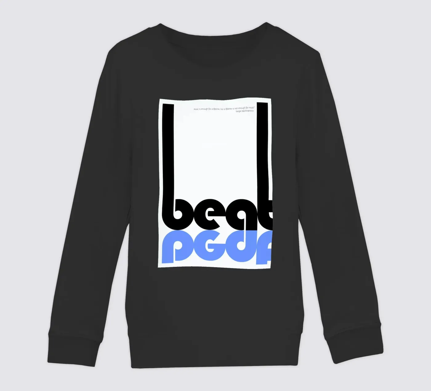 Beat kinder sweatshirt van Naxart
