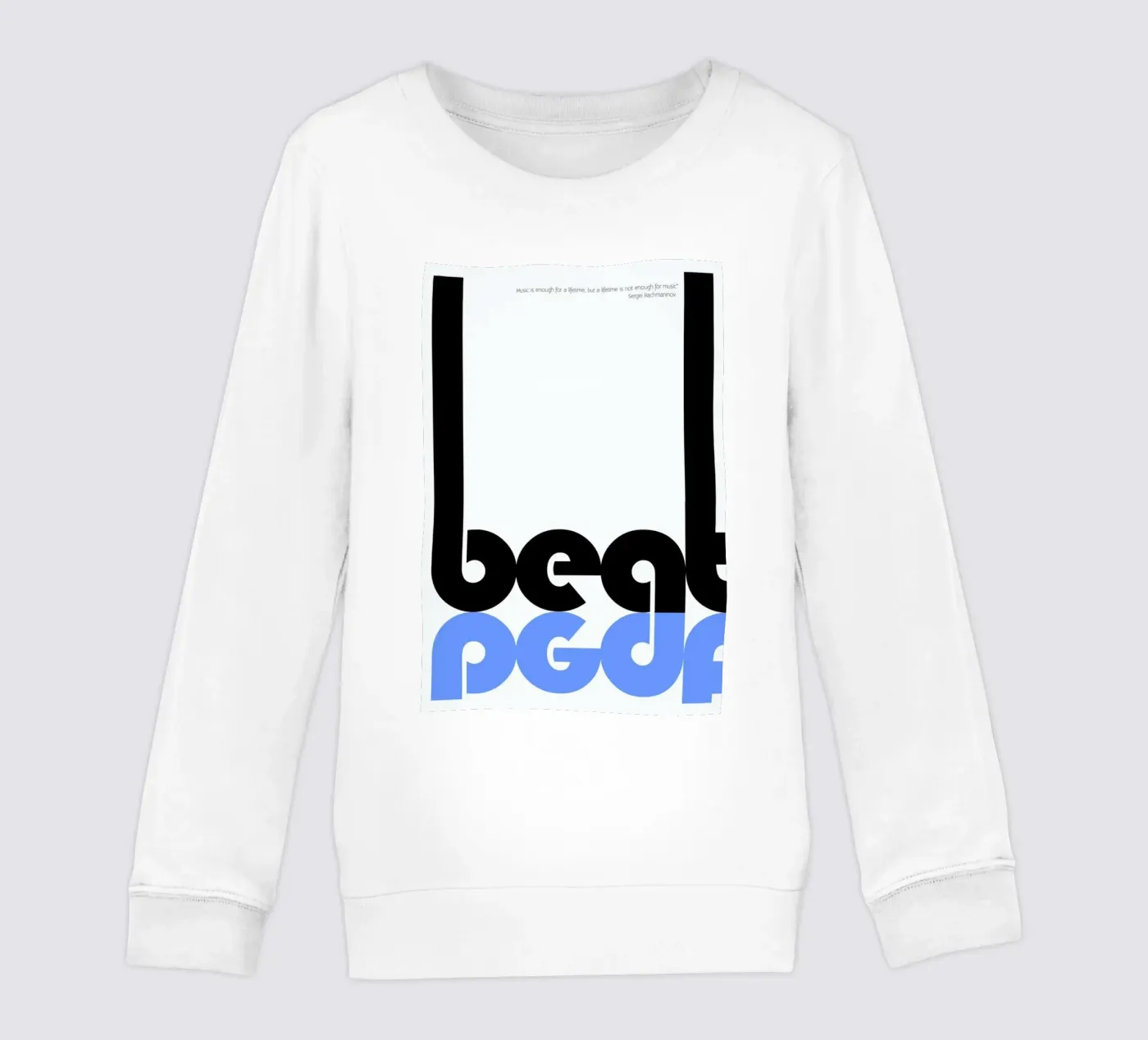Beat kinder sweatshirt van Naxart