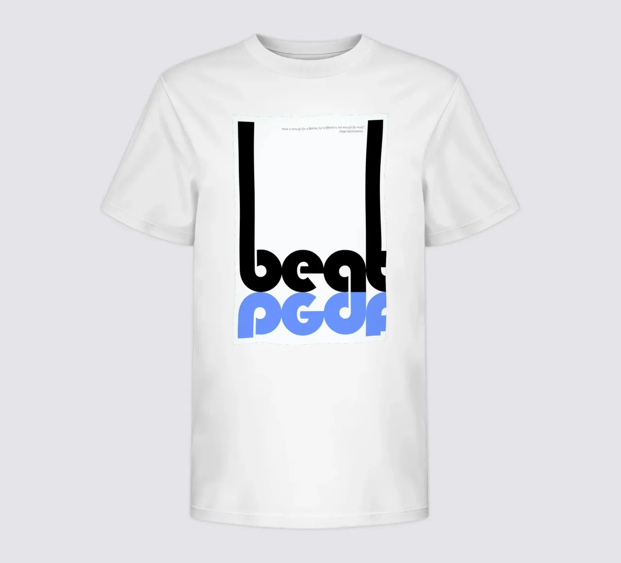 Beat kinder t-shirt van Naxart