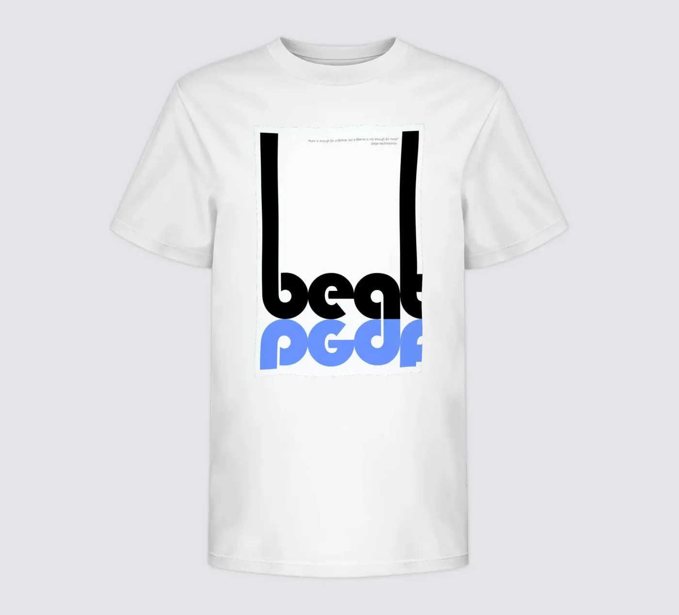 Beat t-shirt bambini da Naxart