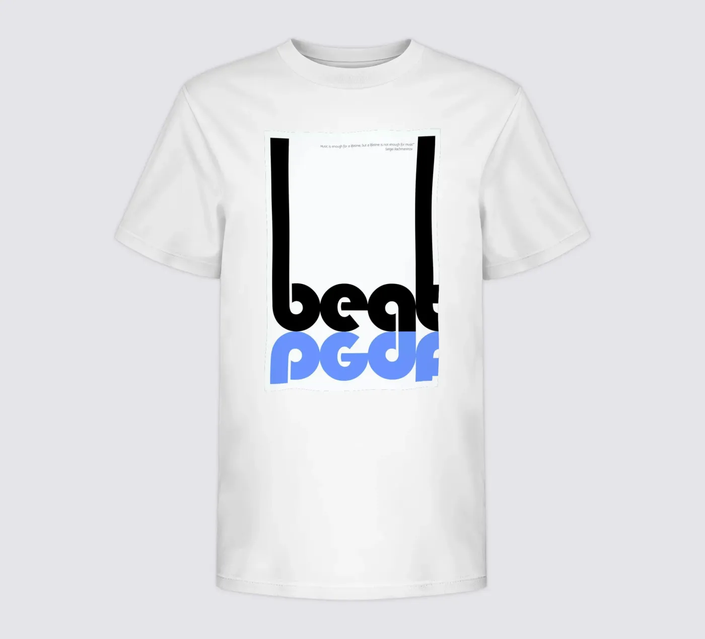 Beat t-shirt bambini da Naxart