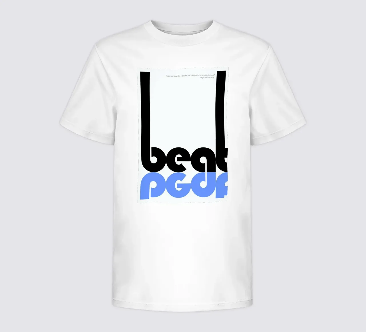 Beat t-shirt bambini da Naxart