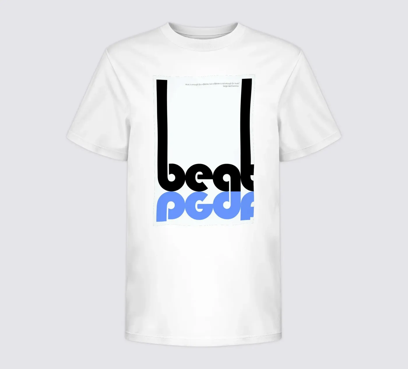 Beat t-shirt bambini da Naxart