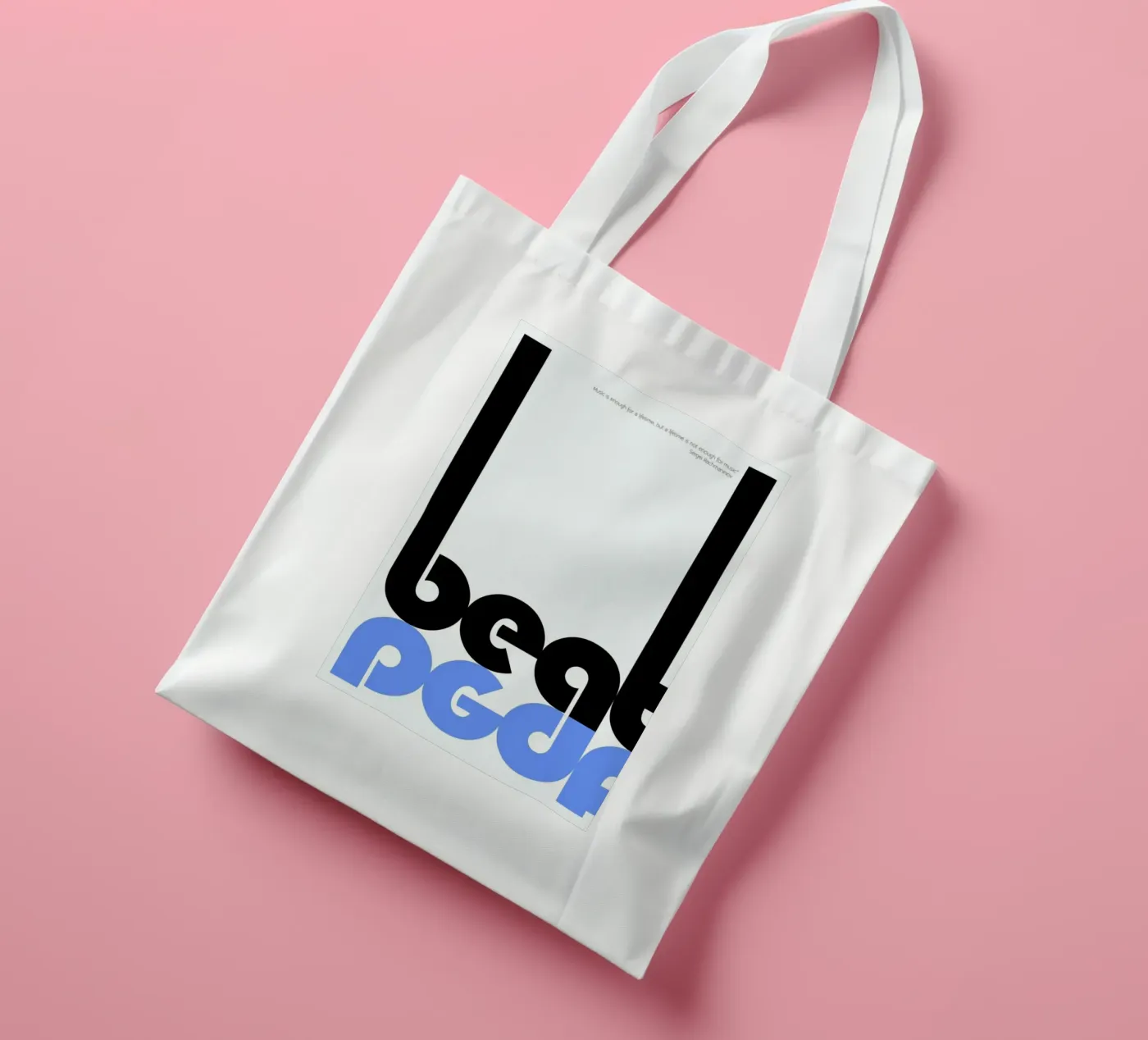 Beat tote bag by Naxart