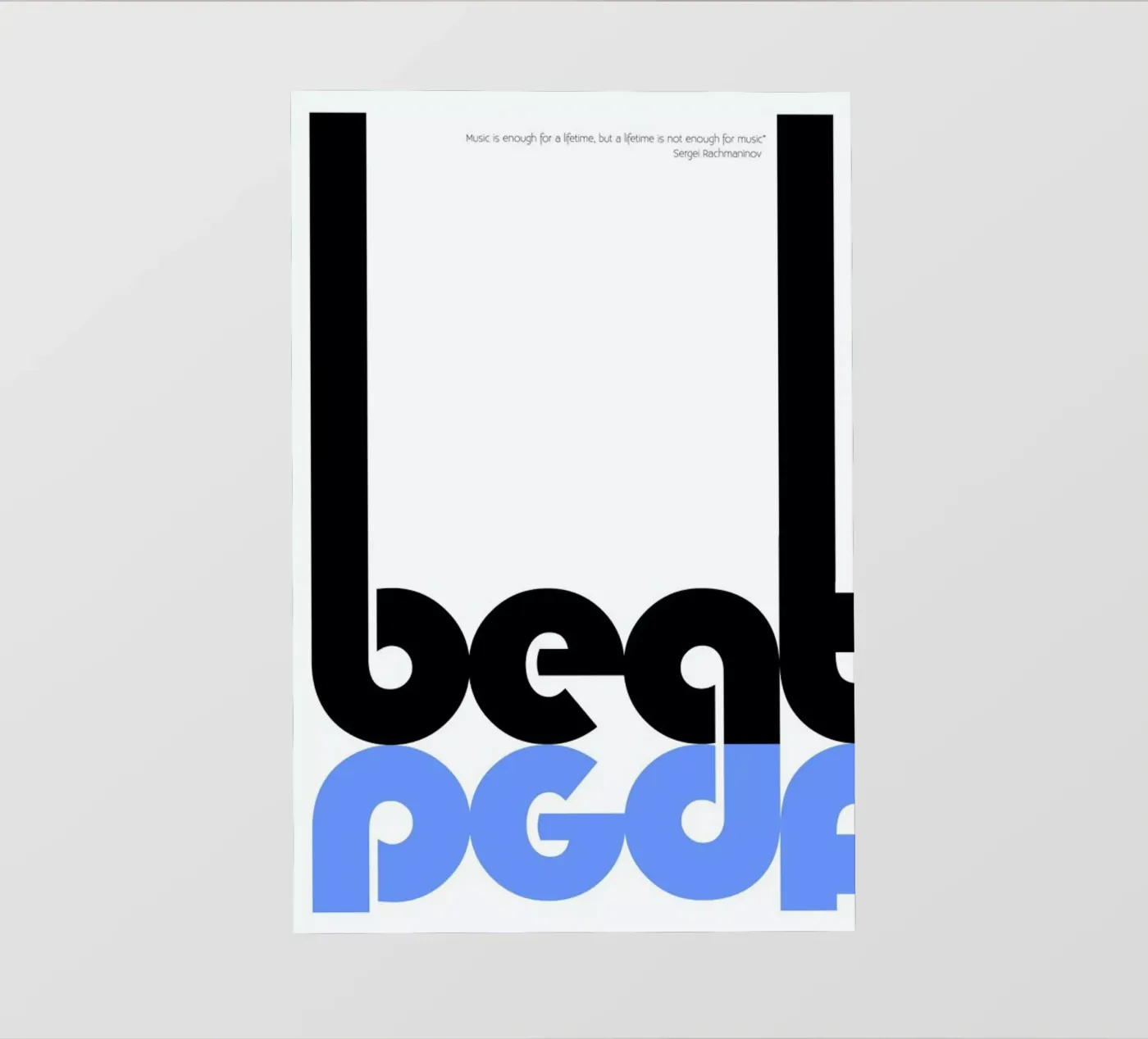 Beat telo in pvc da Naxart