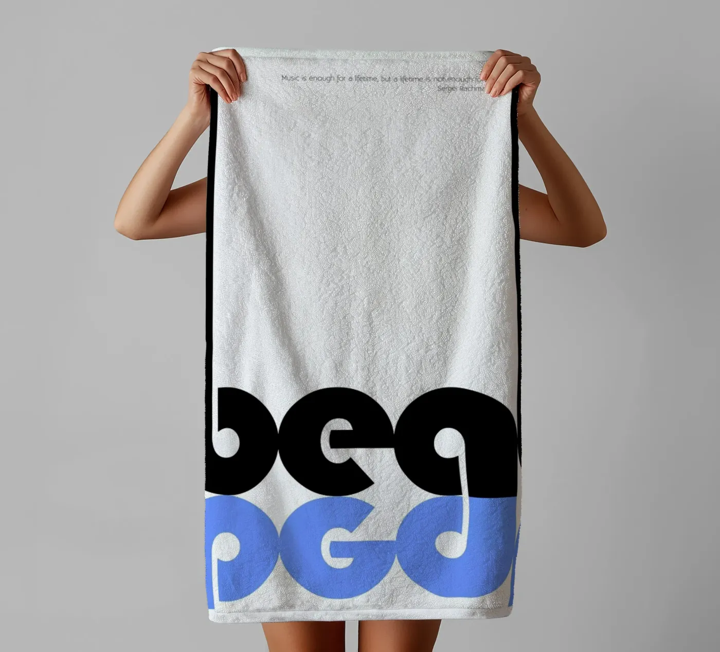 Beat badhanddoek van Naxart