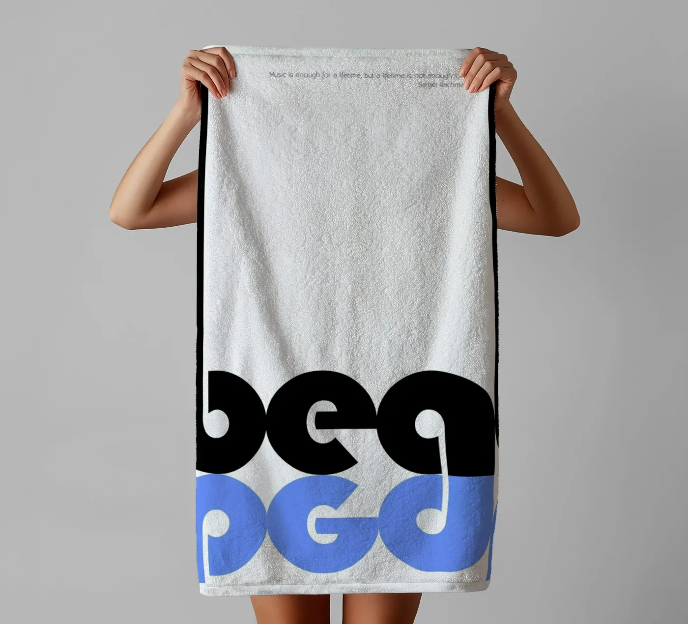 Beat towel by Naxart