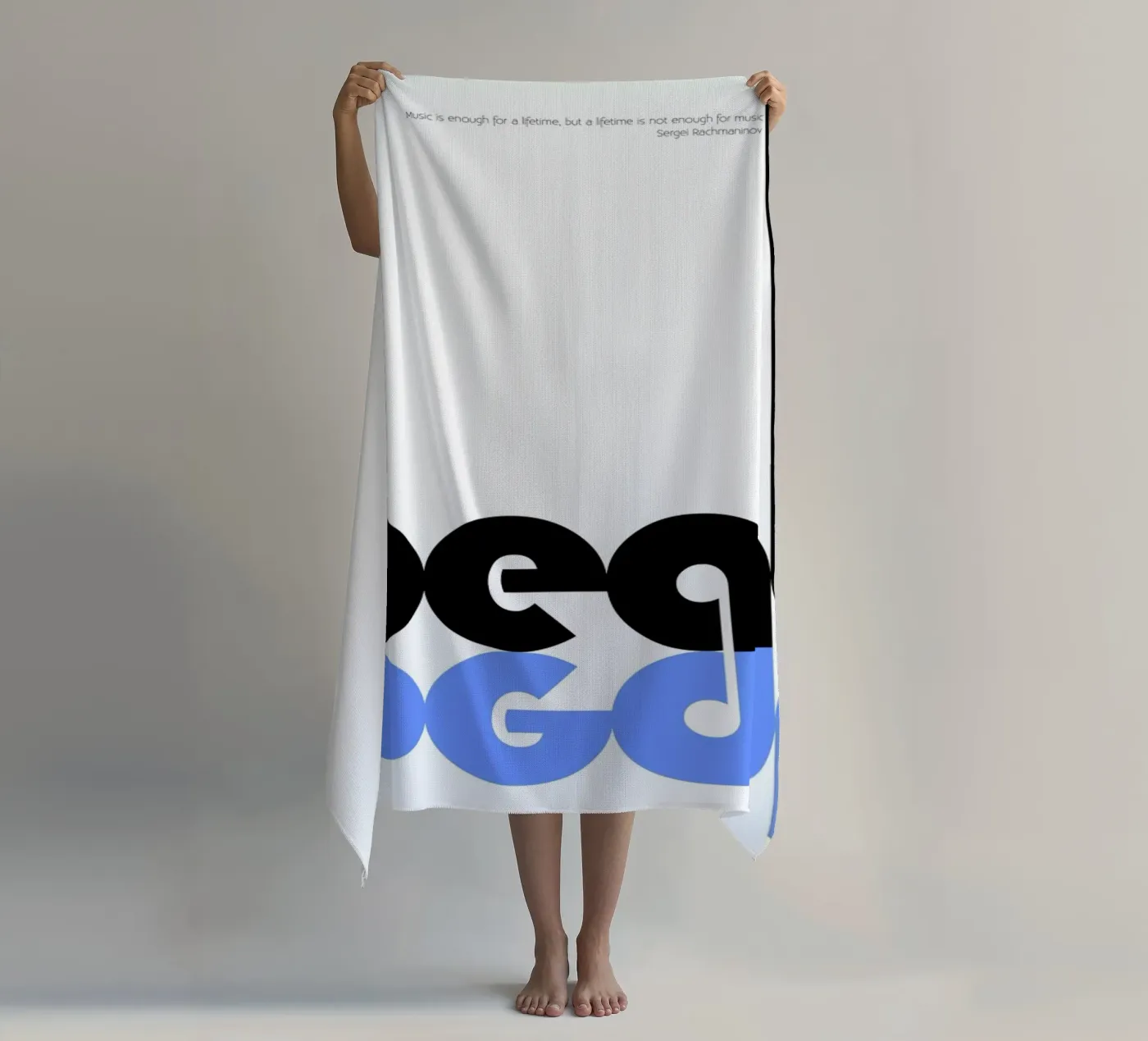 Beat serviette de plage de Naxart