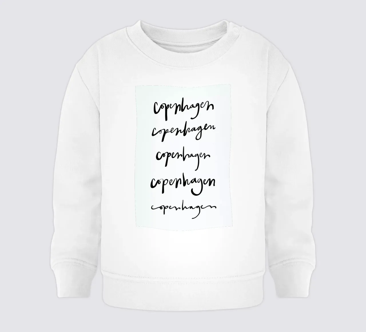 Copenhagen felpa neonato da Kristen Polsinelli