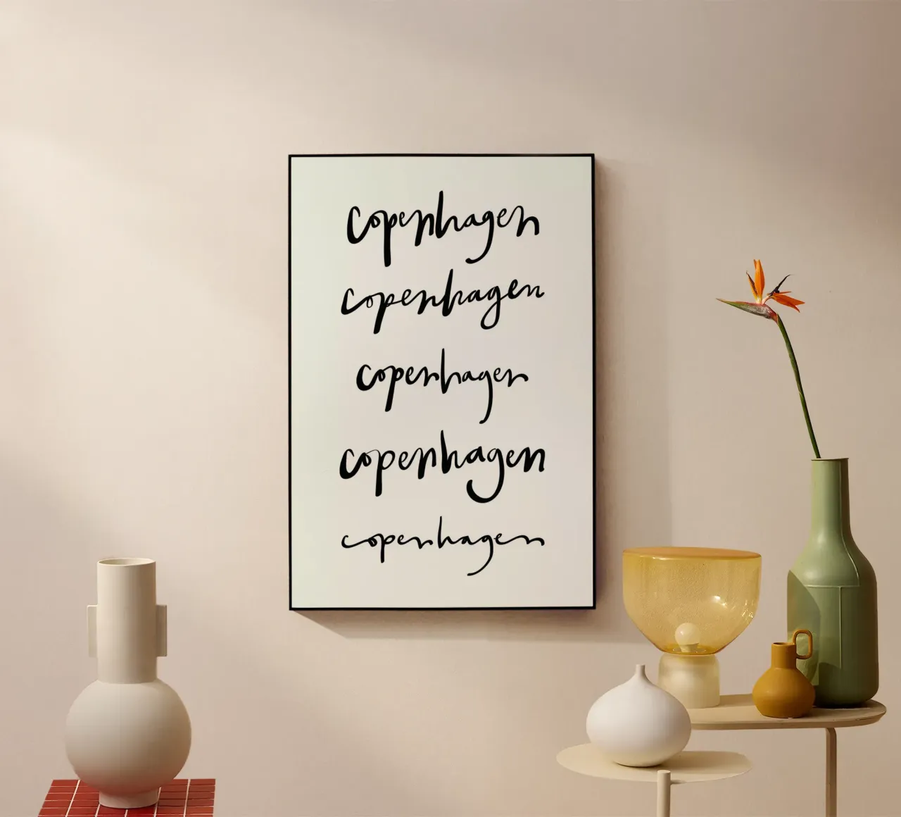 Copenhagen plexiglass da Kristen Polsinelli