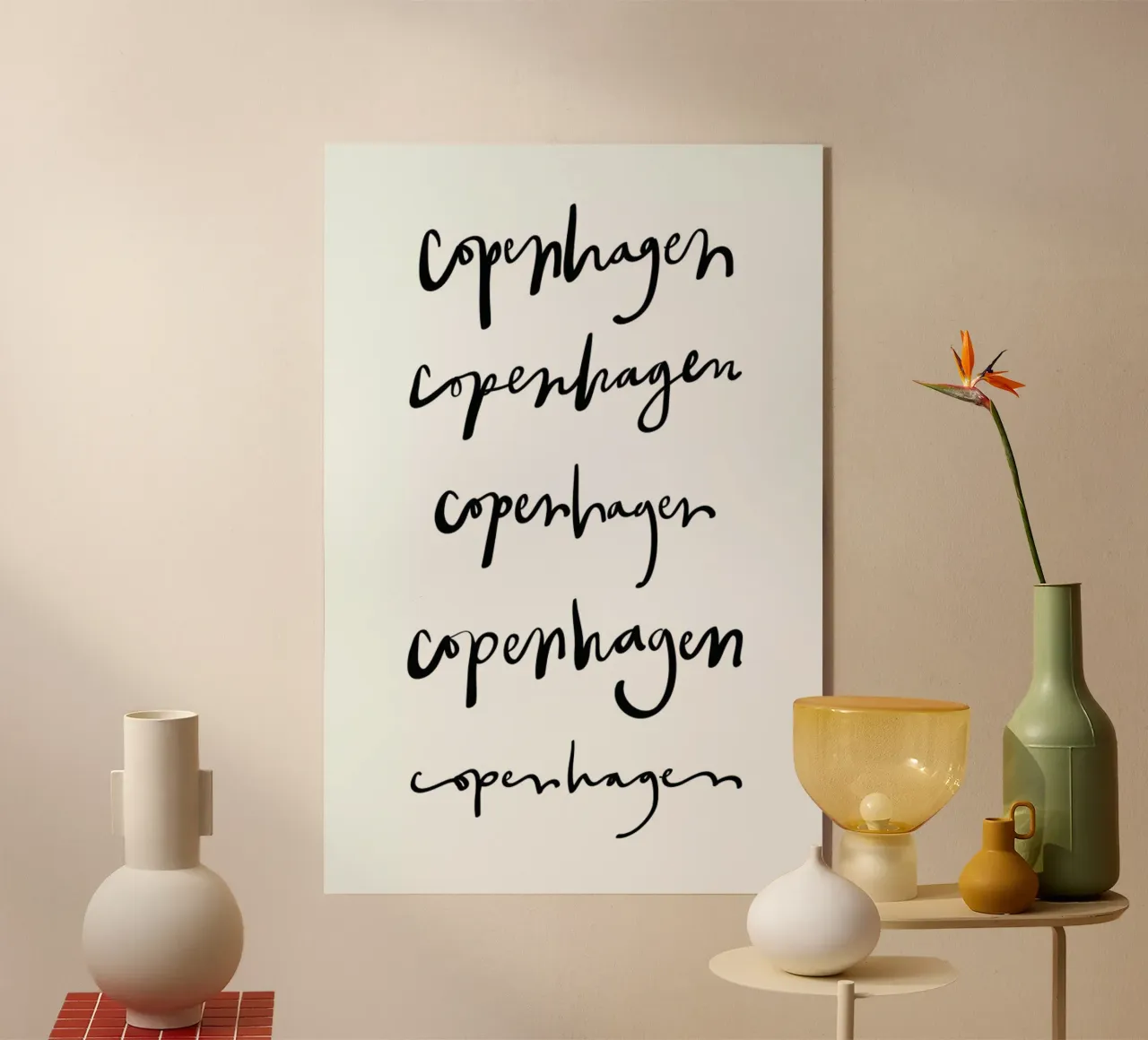 Copenhagen plexiglass da Kristen Polsinelli