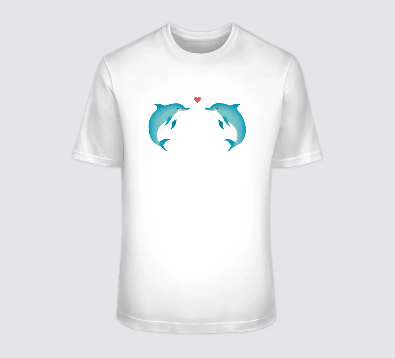 Delphinliebhaber - niedliche & liebenswerte Liebestiere T-Shirt von Punderful Day
