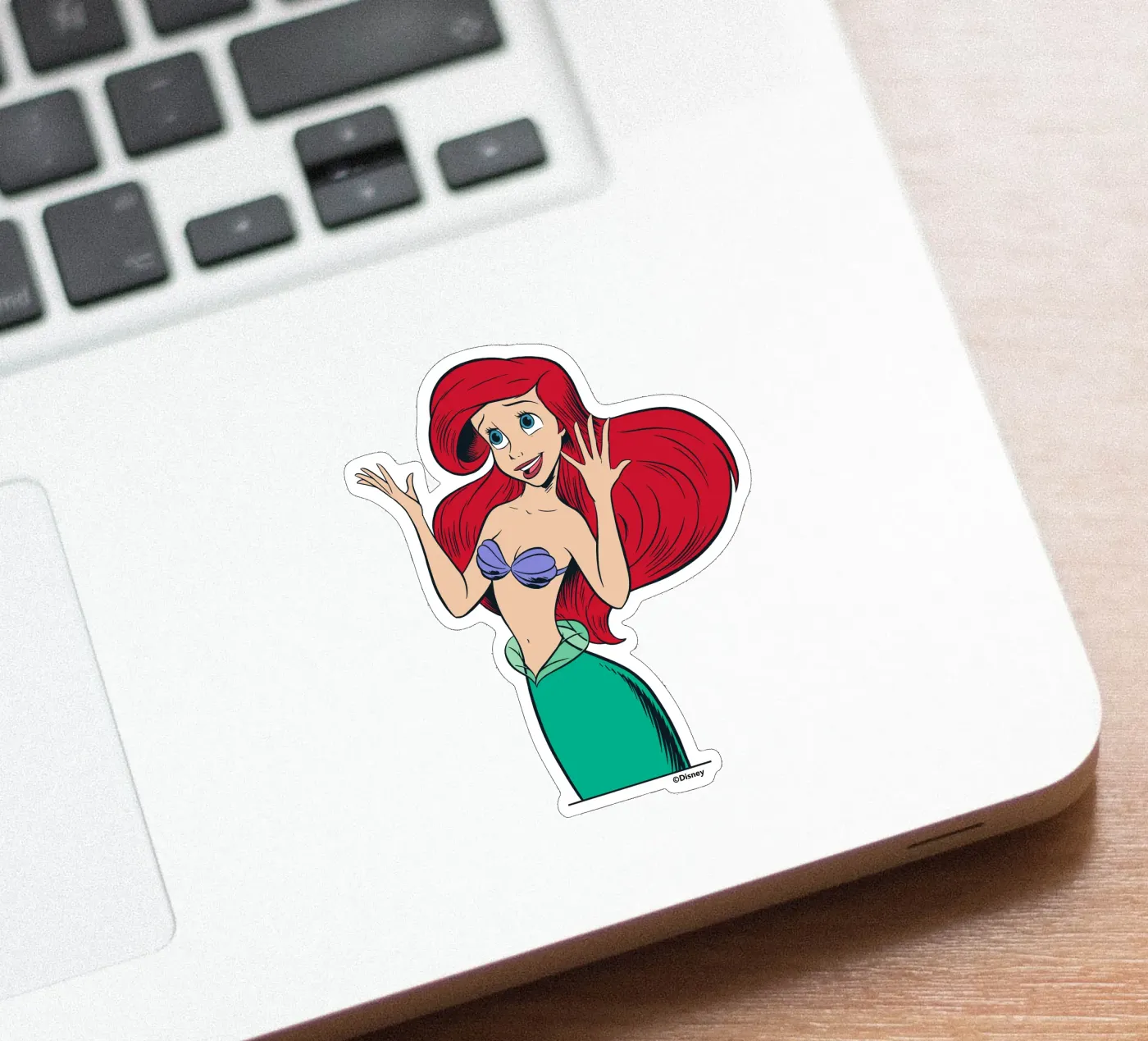 ARIEL sticker van DISNEY PRINCESS - Sticker Shop