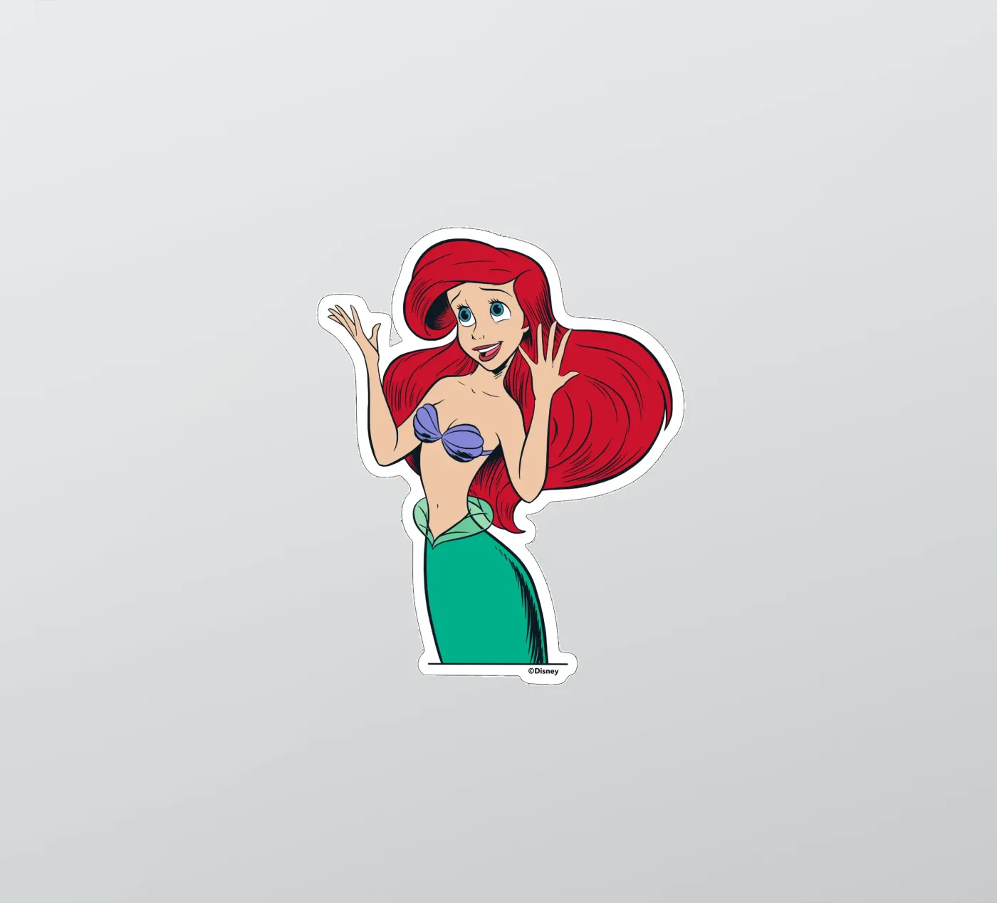 ARIEL sticker van DISNEY PRINCESS - Sticker Shop