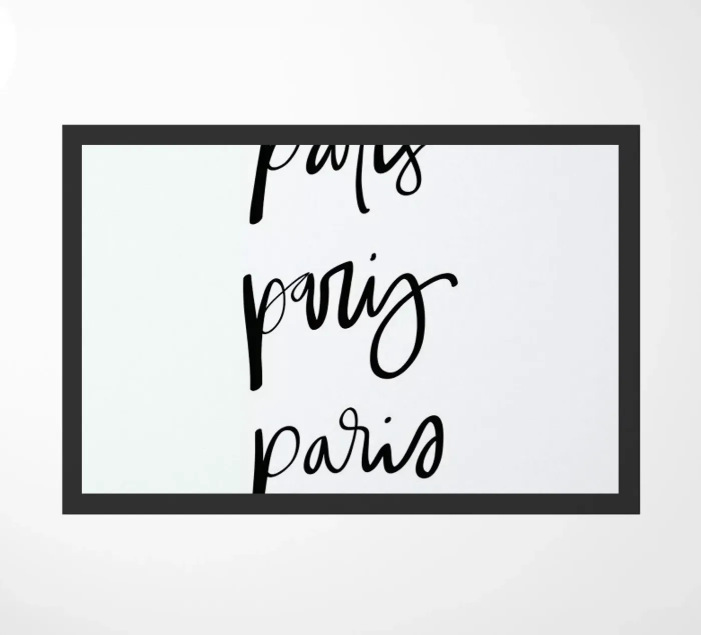 Paris deurmat van Kristen Polsinelli