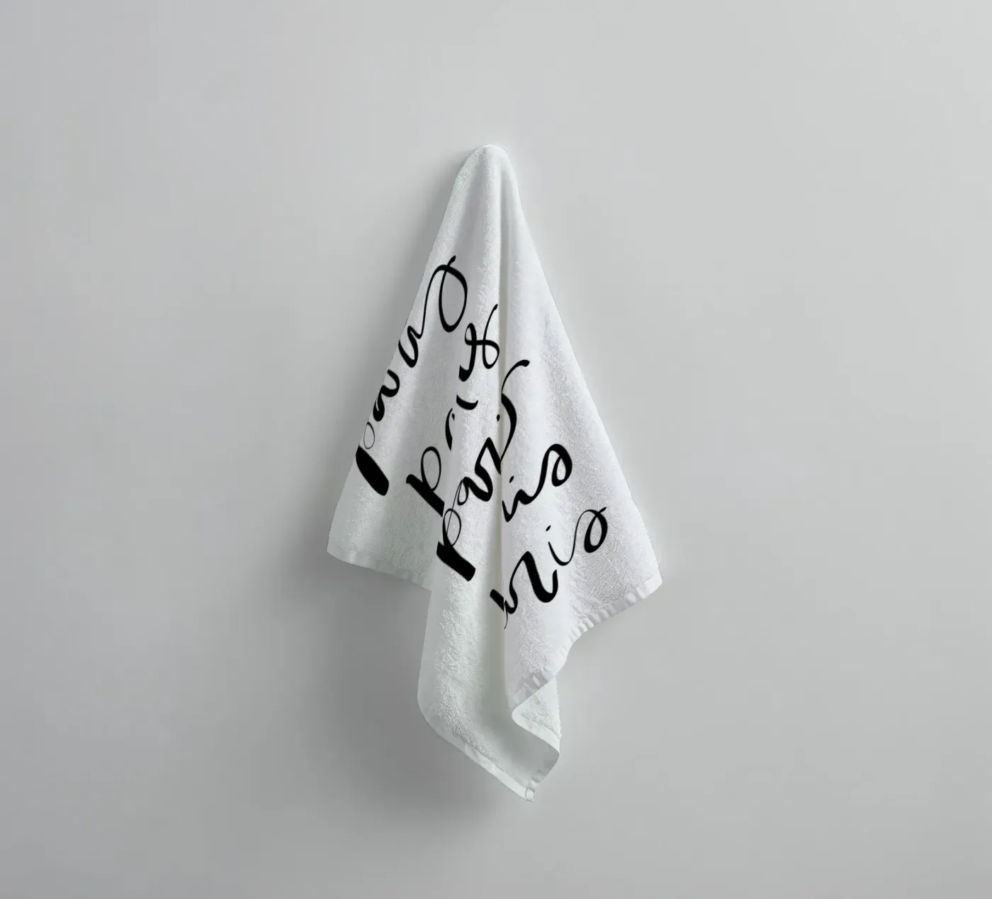 Paris towel by Kristen Polsinelli