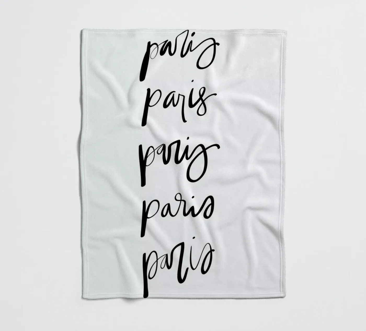 Paris coperta in pile da Kristen Polsinelli