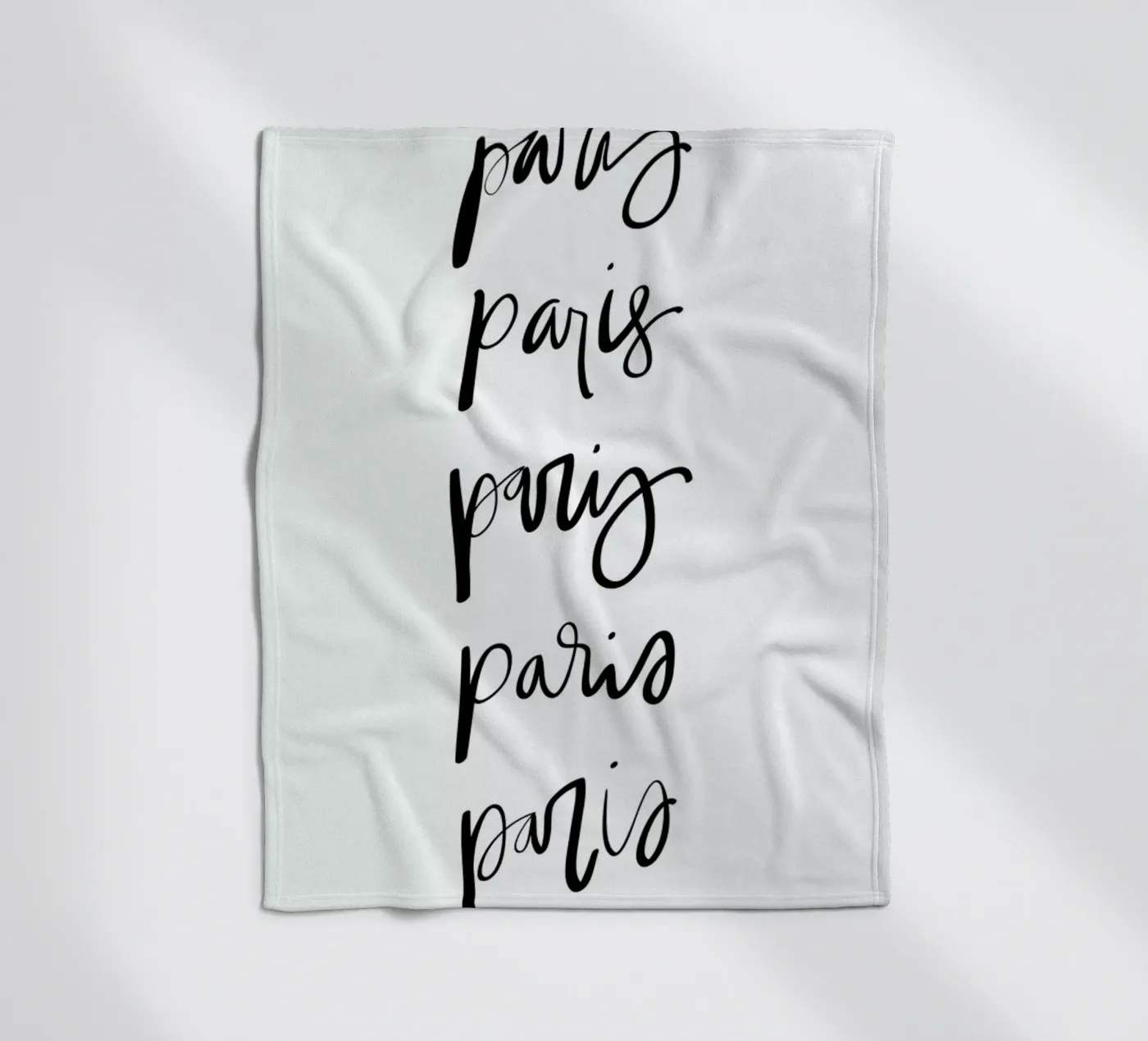 Paris coperta in pile da Kristen Polsinelli