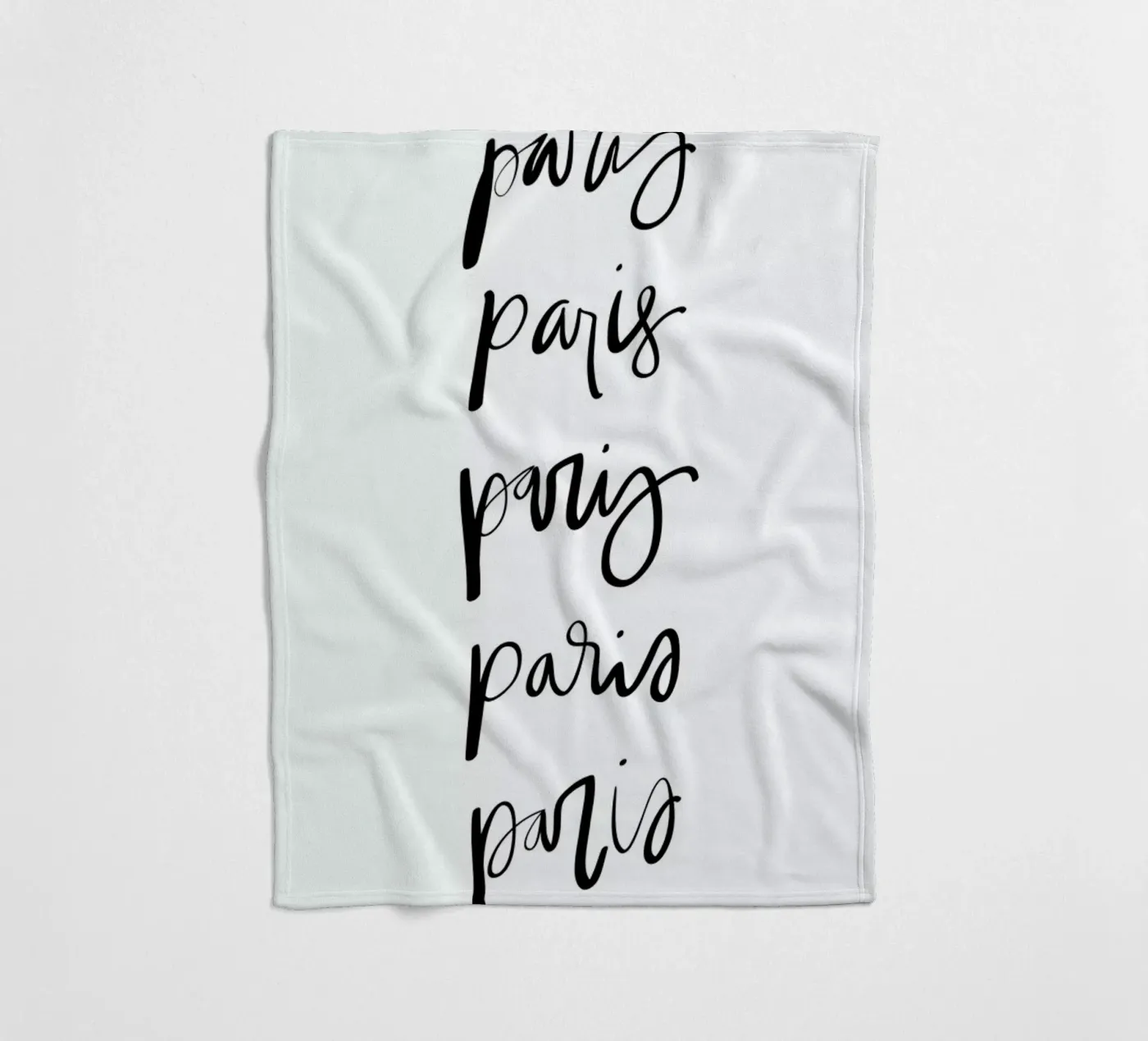 Paris coperta in pile da Kristen Polsinelli