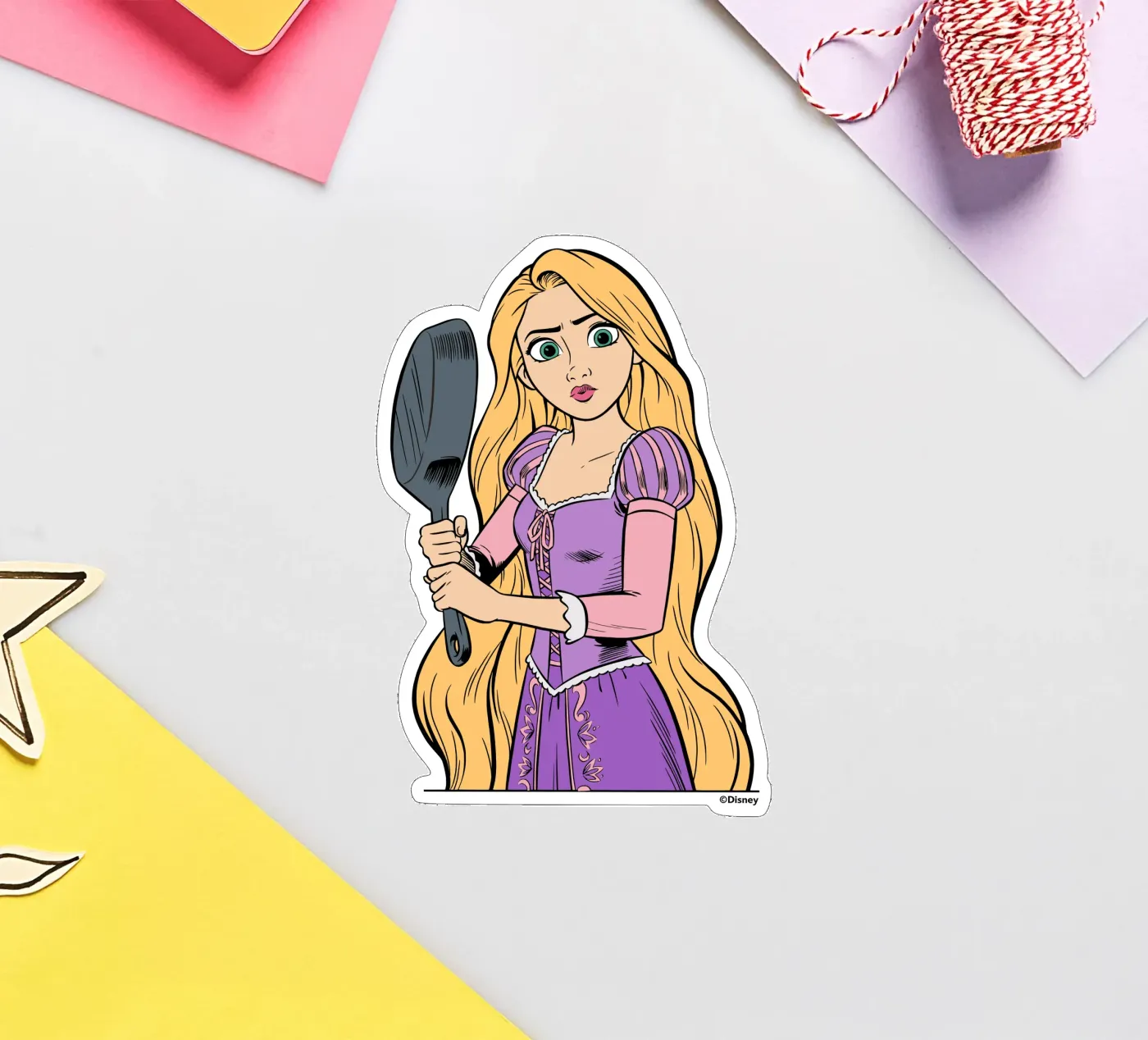 RAPUNZEL adesivo da DISNEY PRINCESS - Sticker Shop